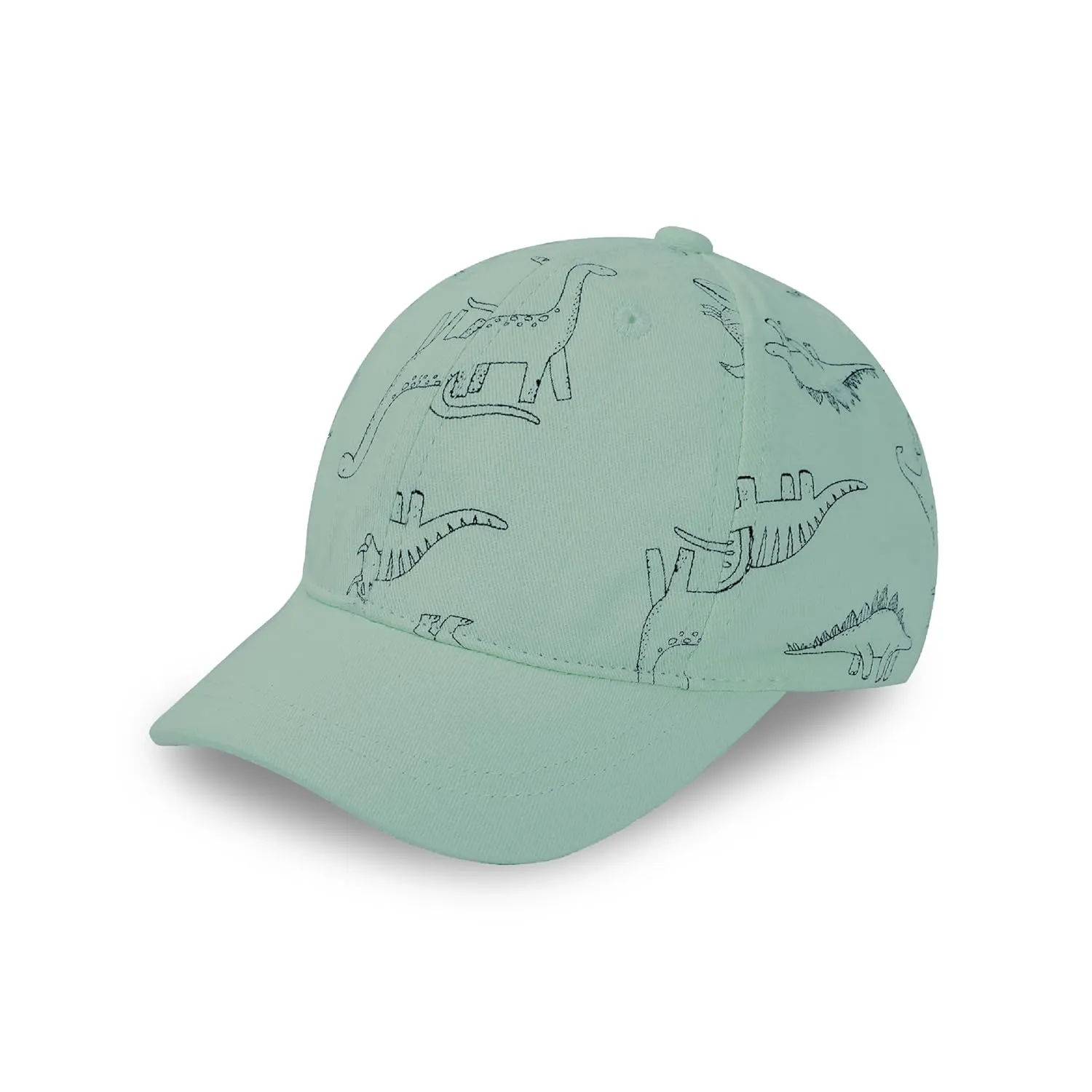2 Packs Toddler Baseball Hat Baby Baseball Cap Kids Boys Girls Dinosaur Hats Infant Baseball Cap 0-6T Gray Dino&Green Dino S