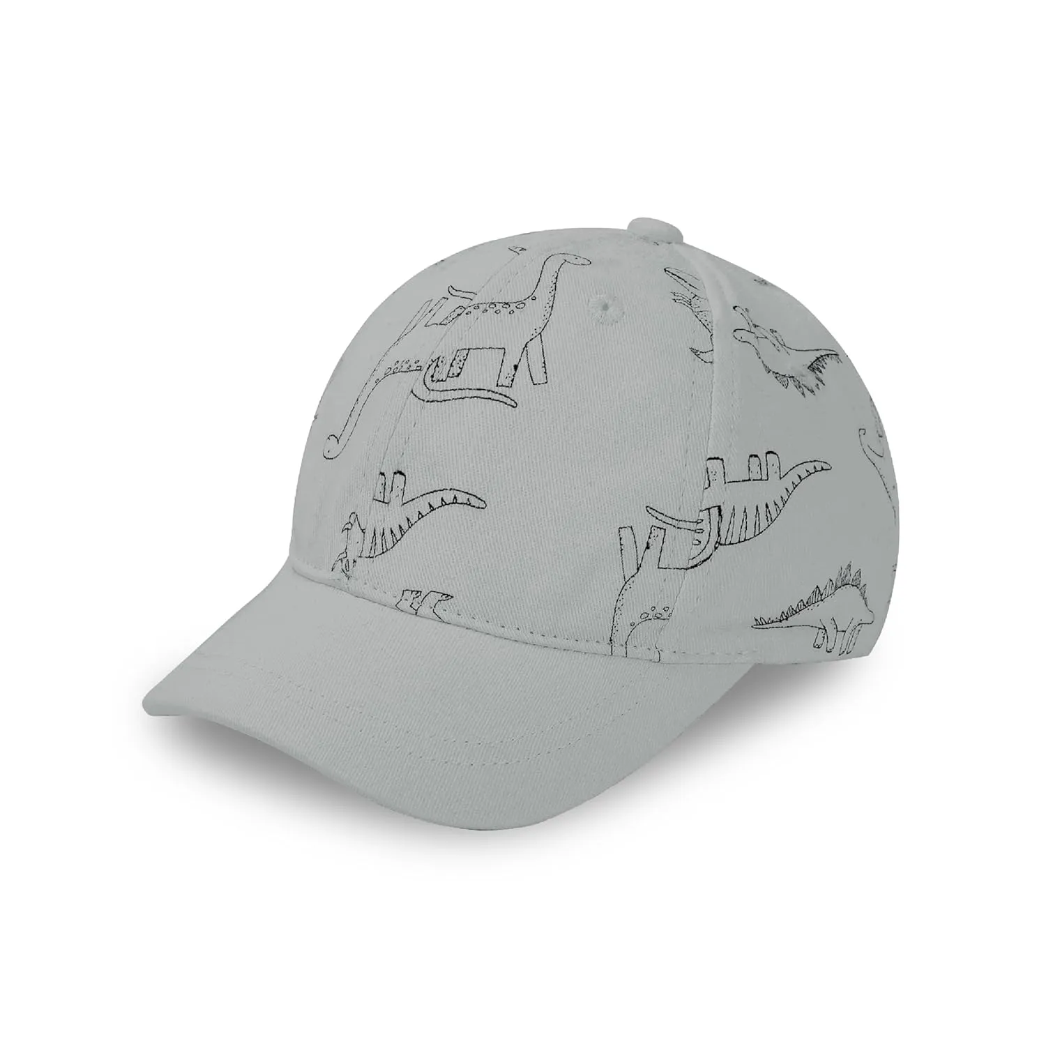2 Packs Toddler Baseball Hat Baby Baseball Cap Kids Boys Girls Dinosaur Hats Infant Baseball Cap 0-6T Gray Dino&Green Dino S