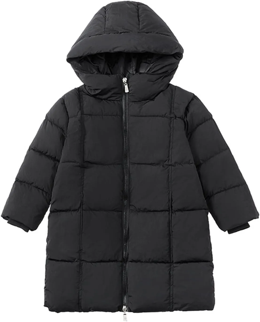 3-8 Years Babies Girls Boys Warm Thick Solid Cotton Long Sleeve Padded Jacket Coat Cold Gentle Kids Kids Outerwear