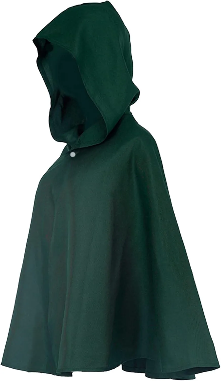 3Pcs Anime Cloak Halloween Cosplay Costume Cape with Necklace and Key Chain