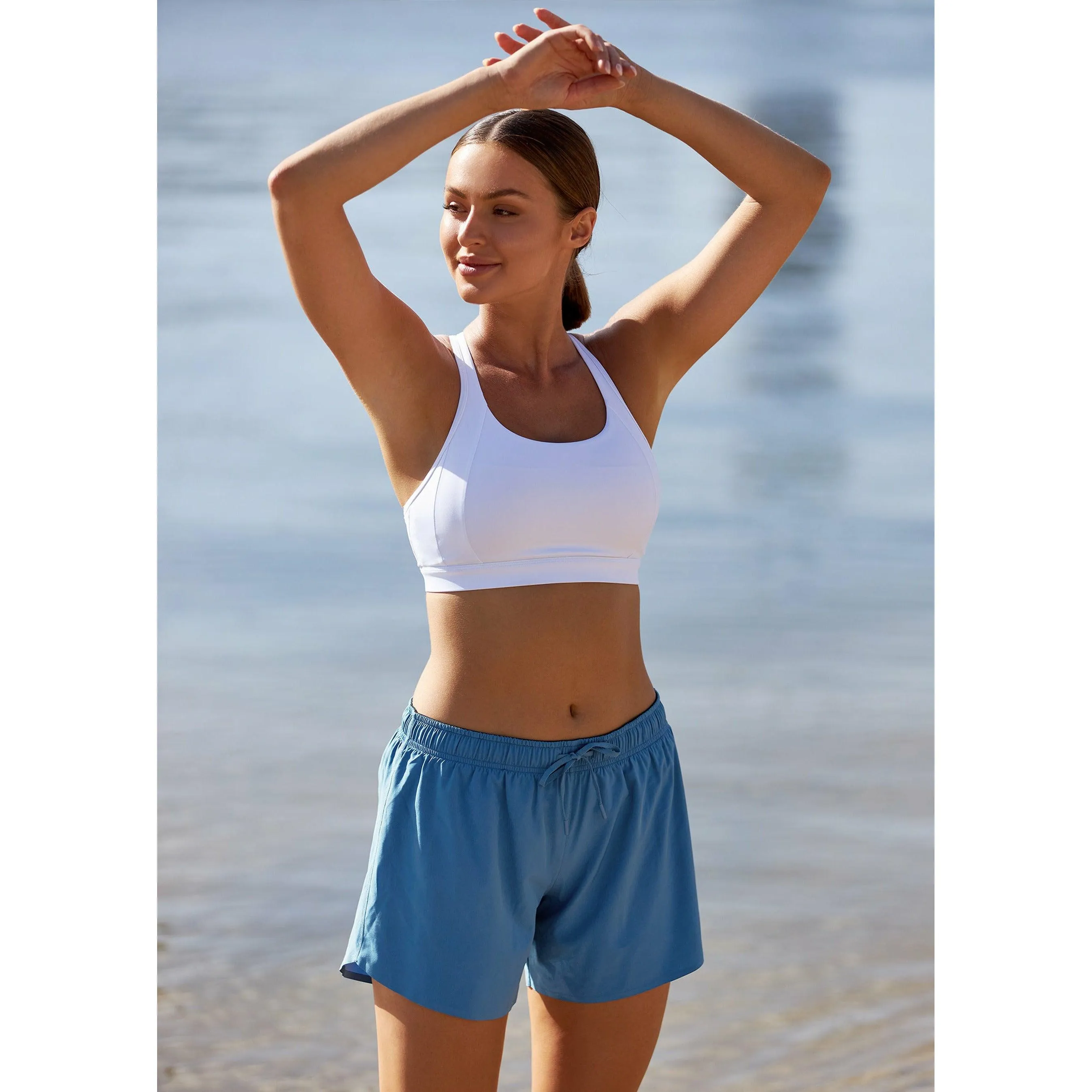 Abi and Joseph Isla Longer Length Training Short