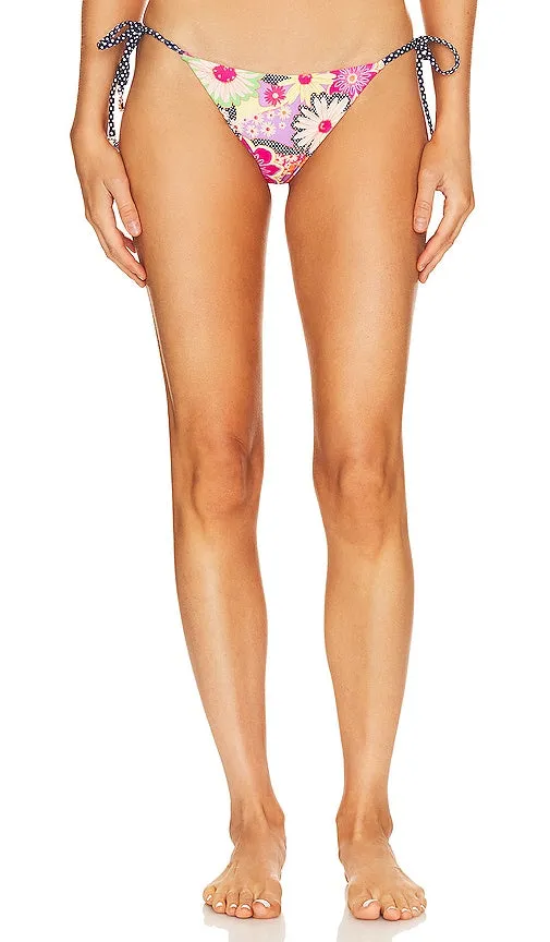 Agua Bendita X Revolve Alegria Bikini Bottom in Pink
