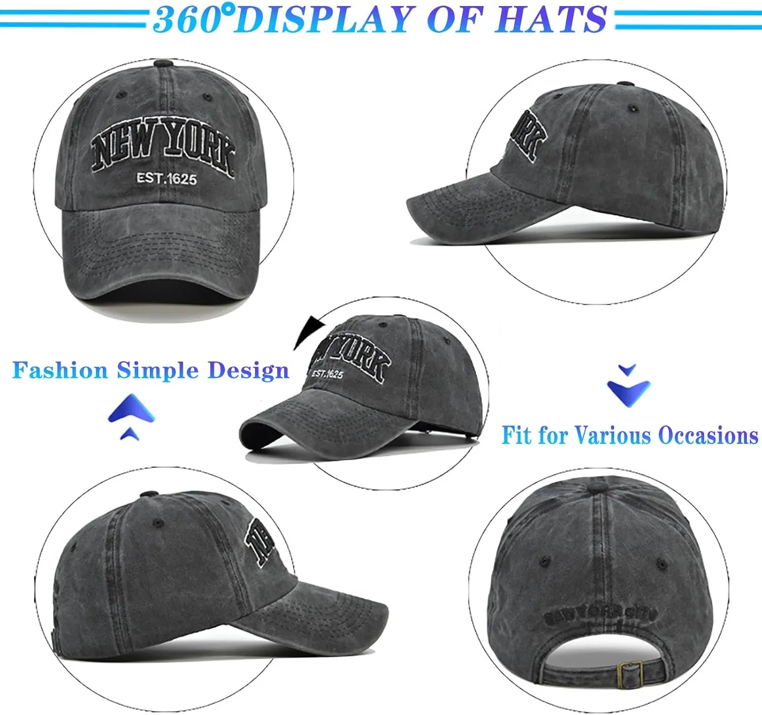 American Flag Hats for Women Men Baseball Cap Patriotic USA hat Men Women 4th of July Trucker Adjustable Ponytail