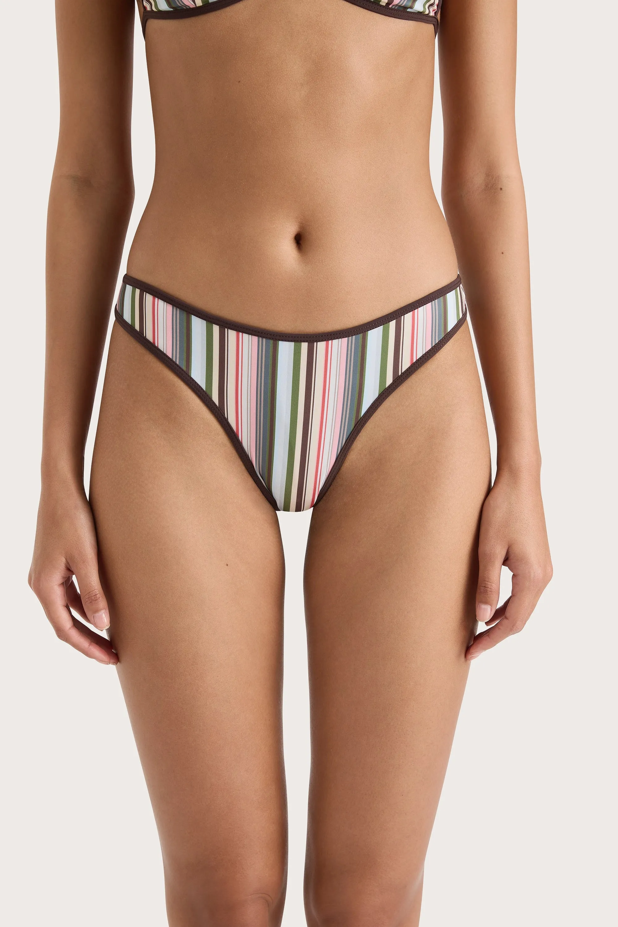 Ania Bikini Bottom Meleu Stripe Multi