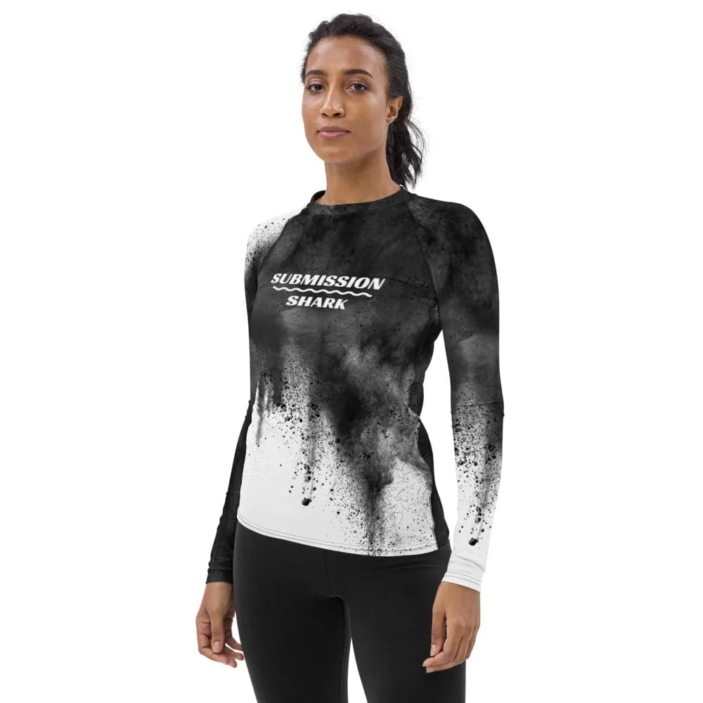 Anthropocene ~ Women's Rash Guard *