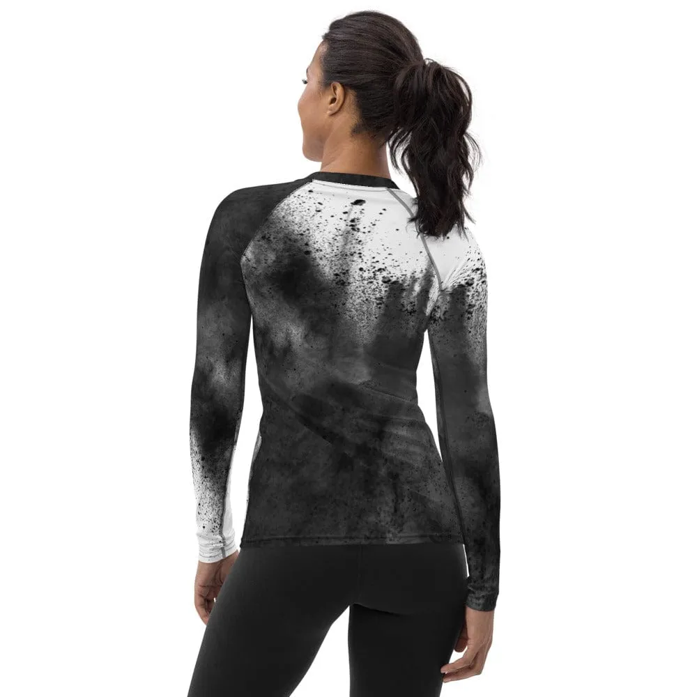 Anthropocene ~ Women's Rash Guard *