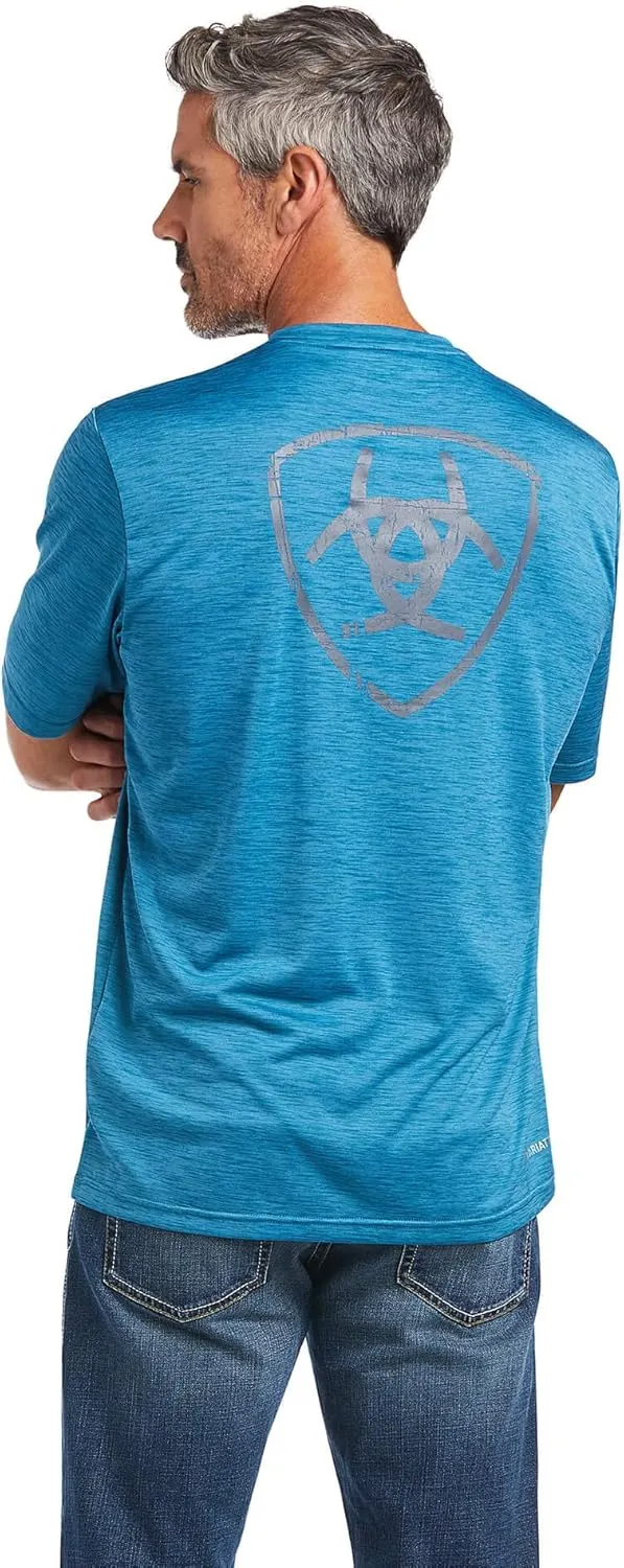 ARIAT Men's Charger Shield Tee
