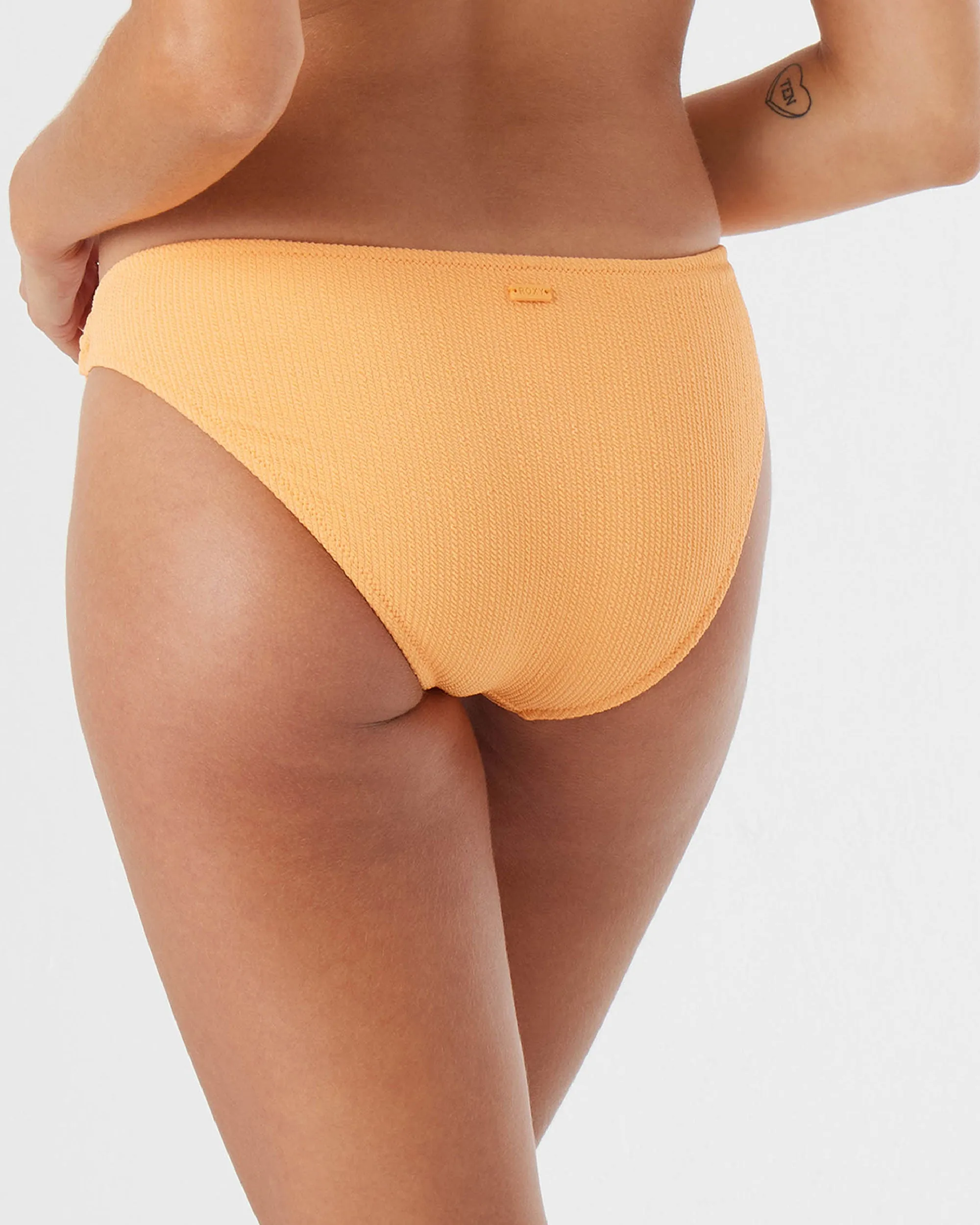 Aruba Classic Cut Bikini Bottom - Papaya