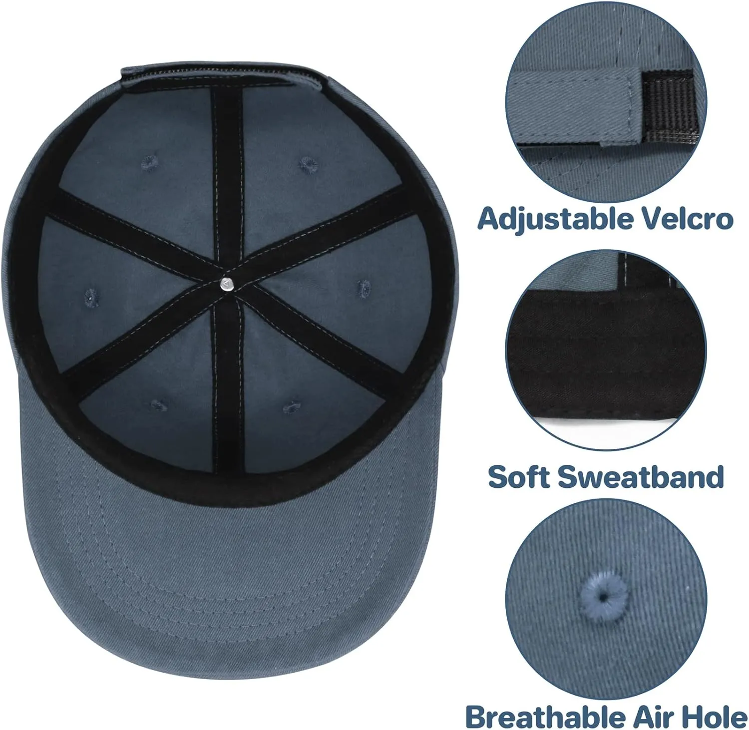 Baby Baseball Cap Toddler Baseball Hat for Boys & Girls - Cotton Infant Sun Hat