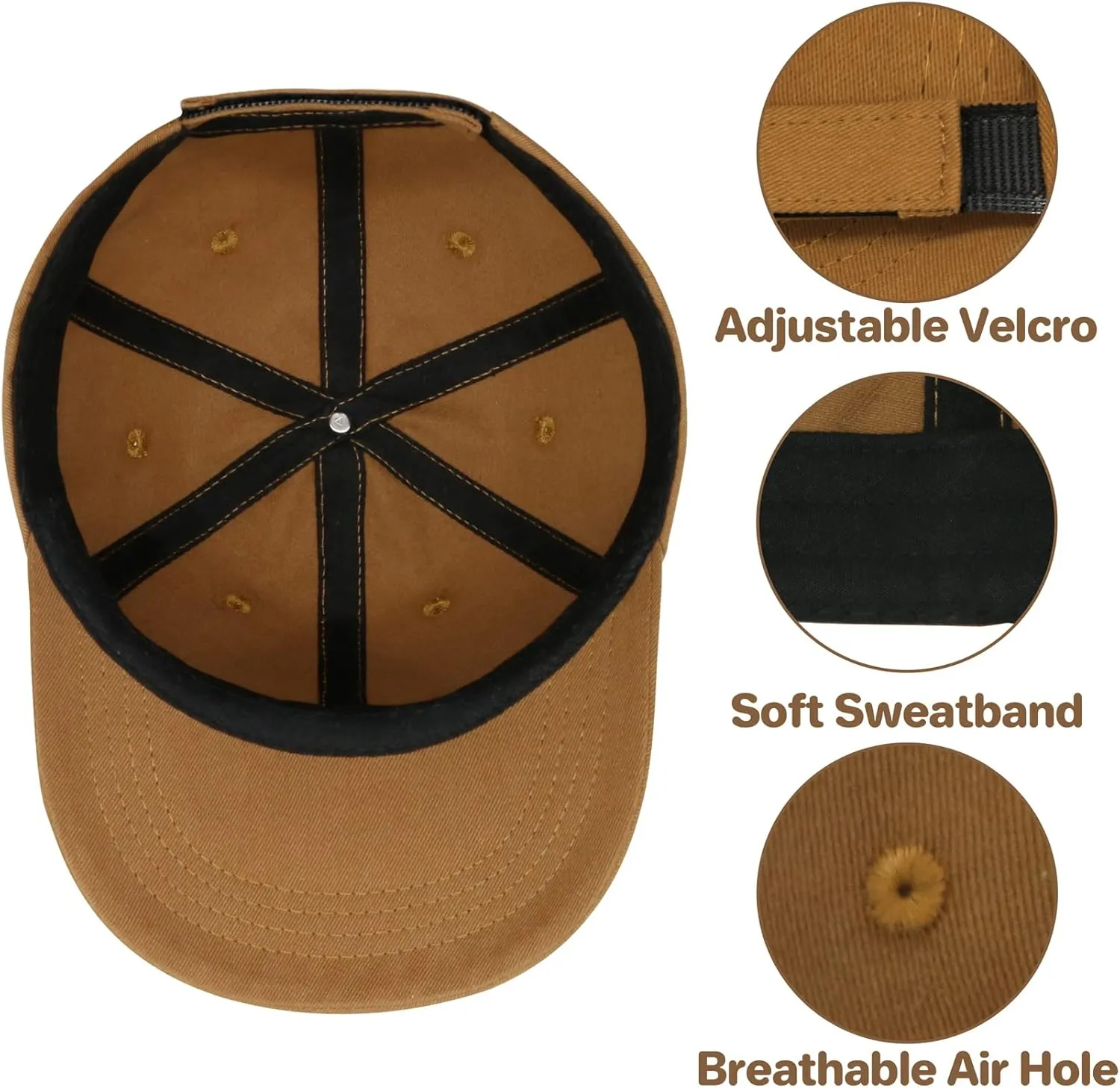 Baby Baseball Cap Toddler Baseball Hat for Boys & Girls - Cotton Infant Sun Hat