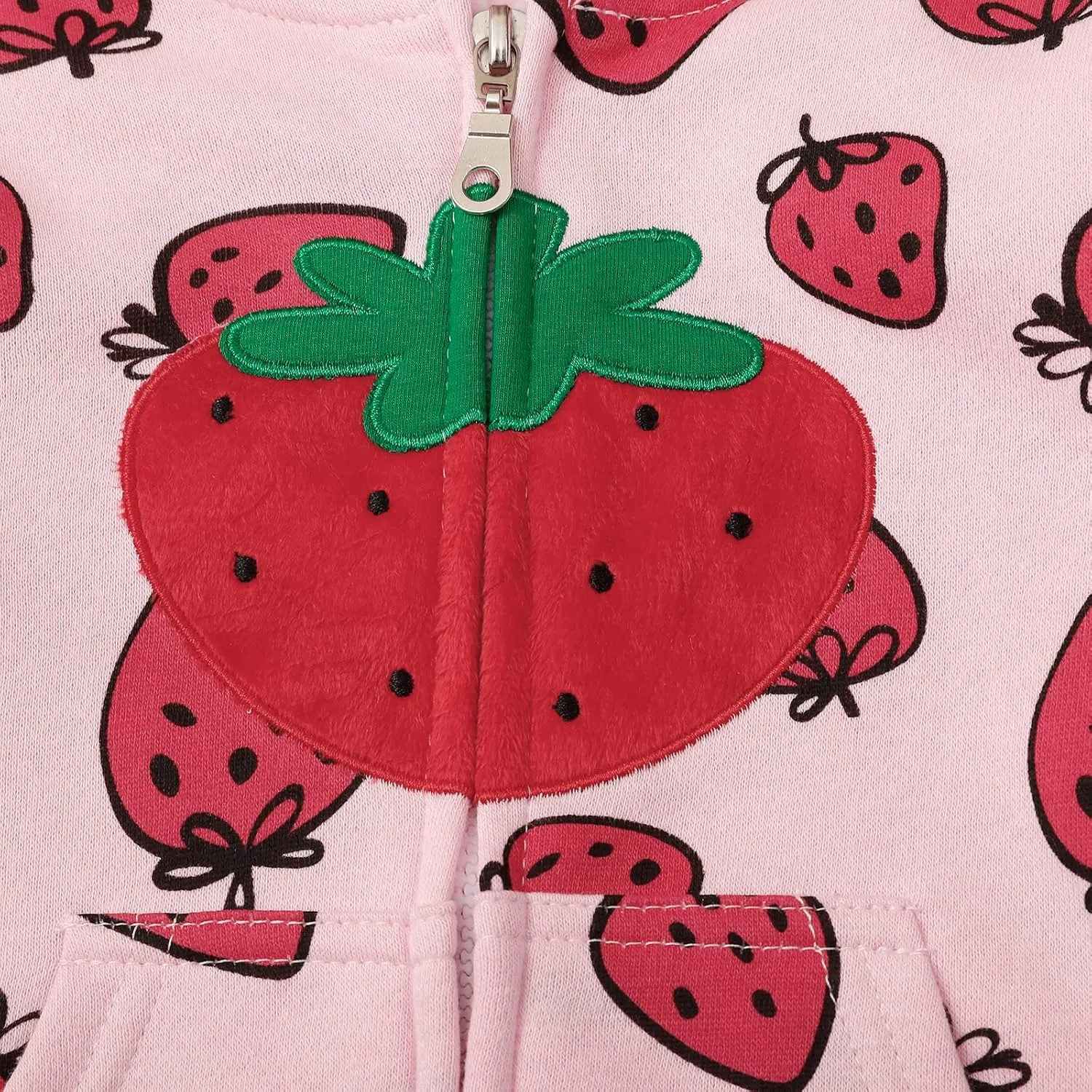 Baby Girl Zip-up Jacket Rainbow Unicorn Cotton Hoodie Sweatshirt Toddler Fall Coat Kids Winter Outfits Outerwear 2t-7t
