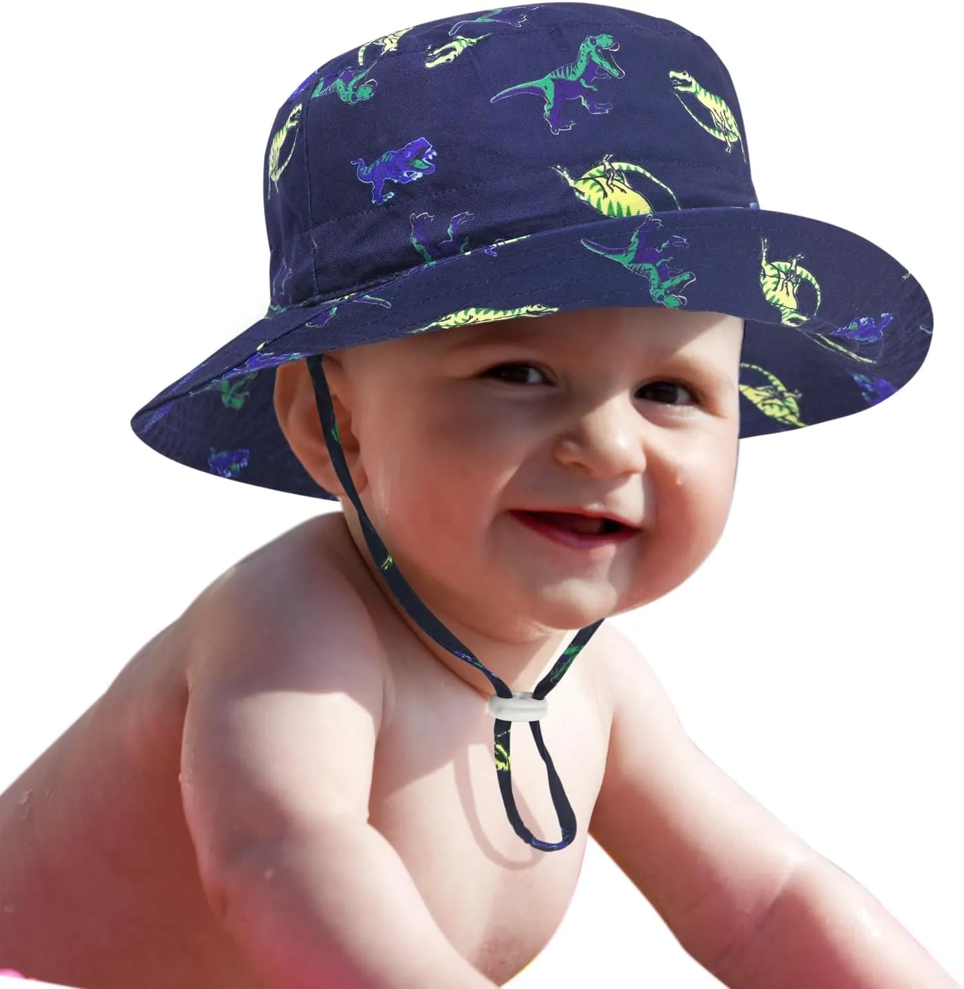 Baby Sun Hat for Boy Girl Toddler,Kids Summer UPF 50  UV Protection Hat Wide Brim Beach Bucket Cap