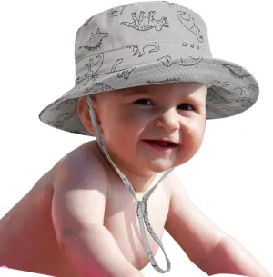 Baby Sun Hat for Boy Girl Toddler,Kids Summer UPF 50  UV Protection Hat Wide Brim Beach Bucket Cap