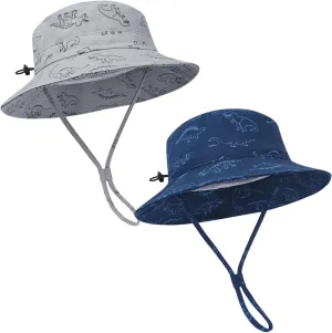 Baby Sun Hat for Boy Girl Toddler,Kids Summer UPF 50  UV Protection Hat Wide Brim Beach Bucket Cap