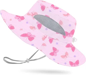Baby Sun Hat for Toddler Mesh Bucket Hat Toddler UV Protection Beach Hat Kids Foldable Fishing Hat 3-24 Months