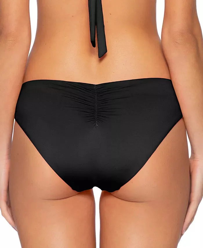 Becca Color Code Shirred-Back Hipster Bikini Bottom