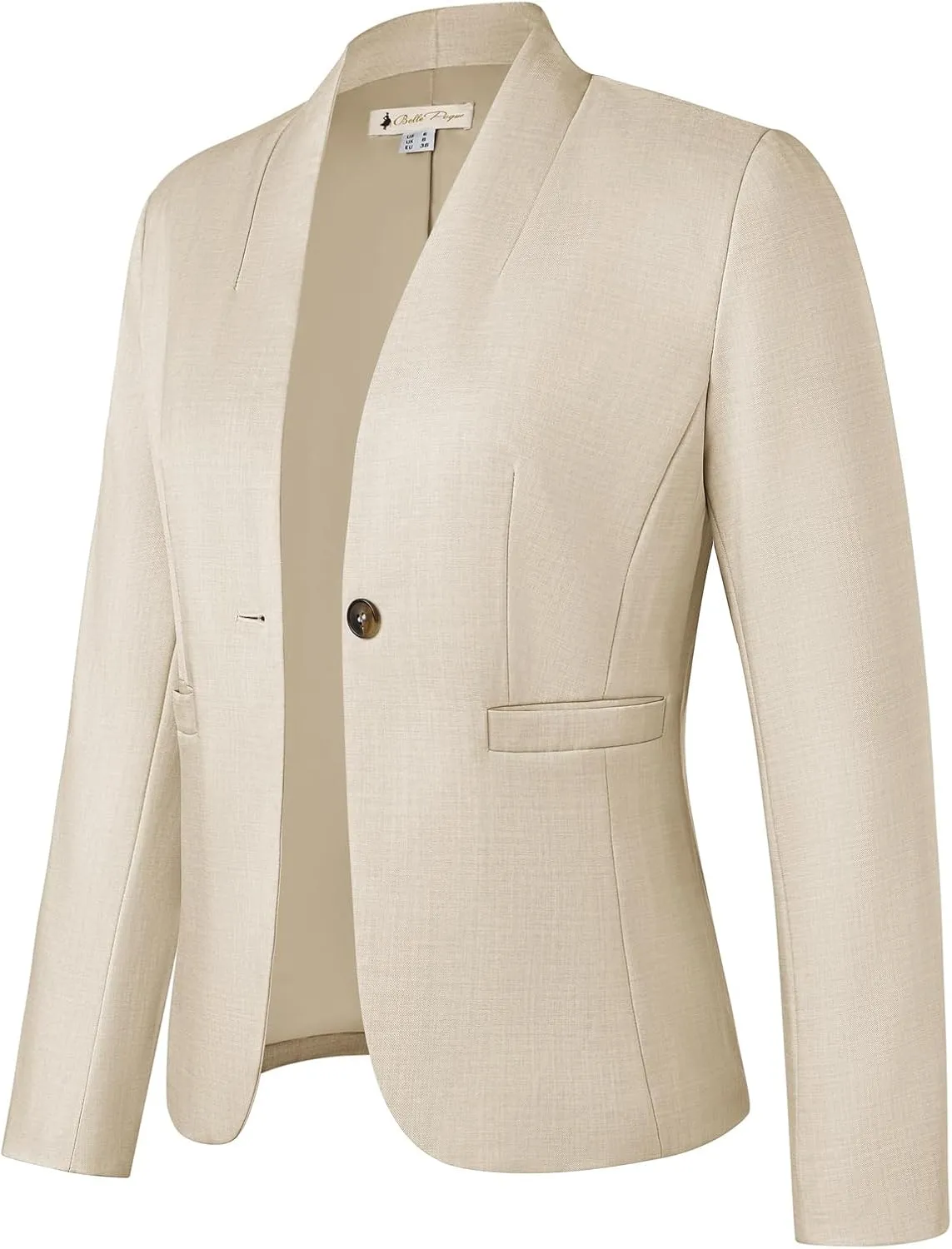 Belle Poque Blazers for Women Business Casual Blazer Jackets Fully Lined Office Work Blazer with Pockets
