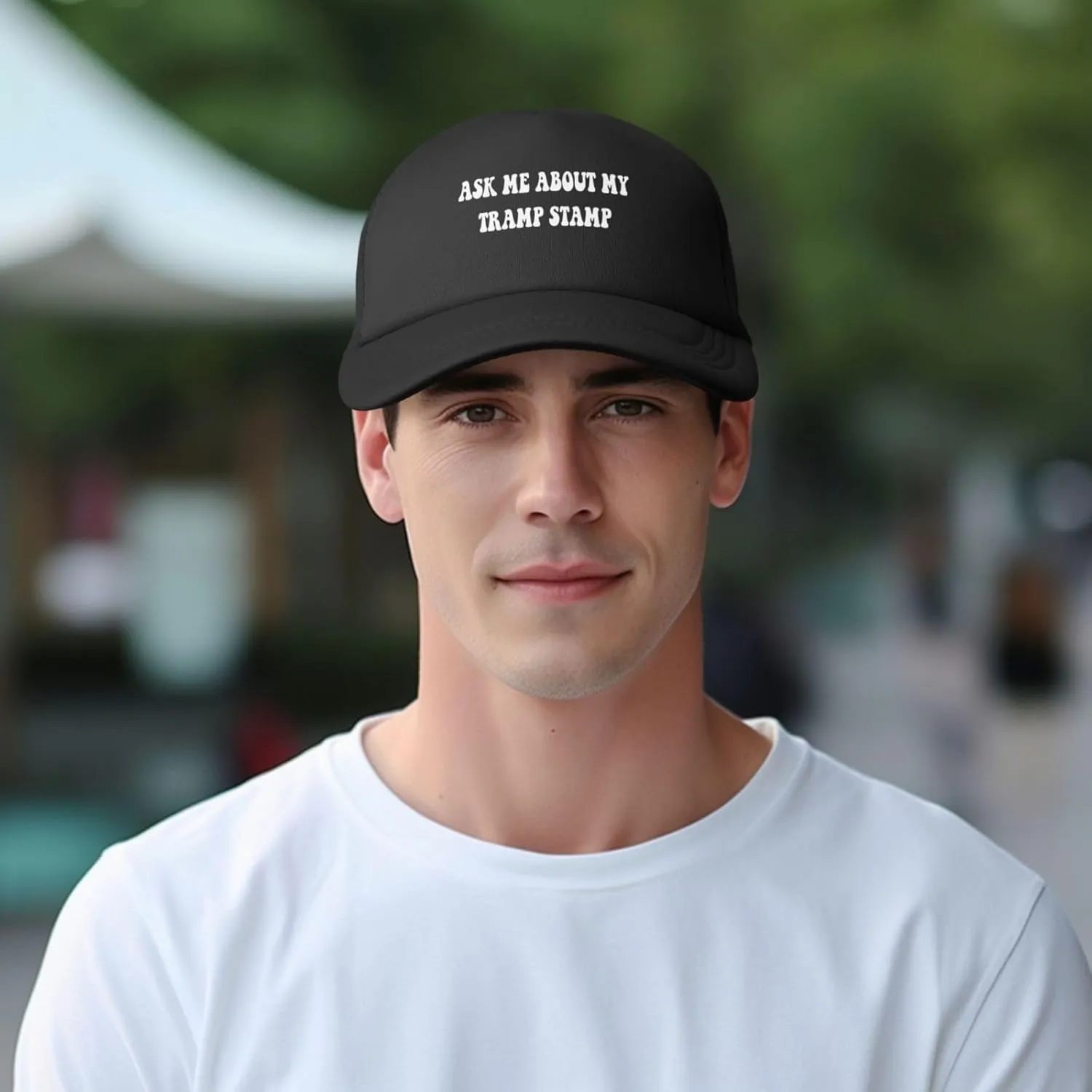 Black Out Trucker Hats for Women - Funny Dad Hat for Birthday Gifts