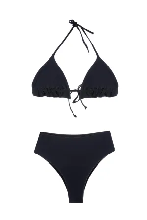 Black Triangle Bikini Set
