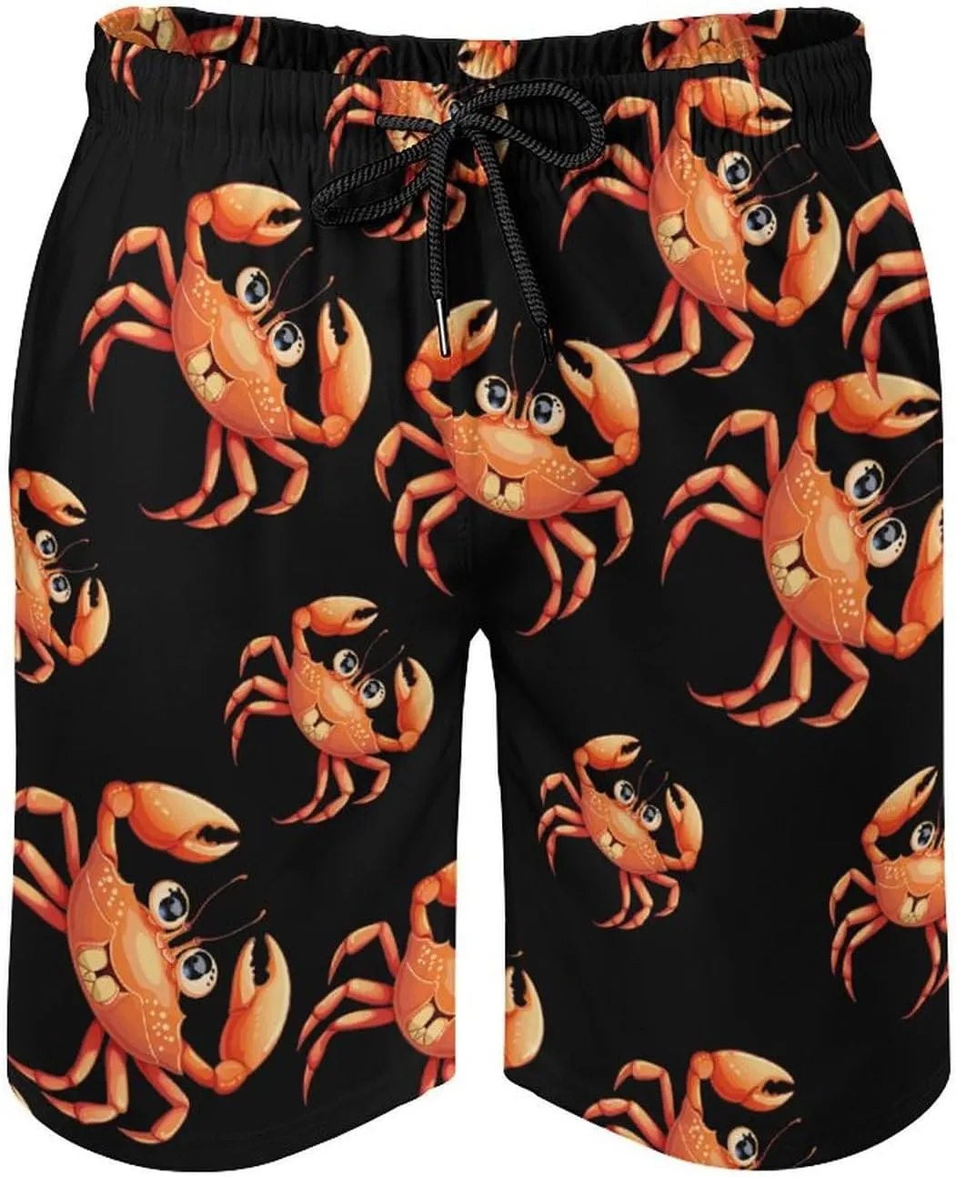 Boston Crab Men's Swim Trunks Quick Dry Board Shorts Breathable Summer Beach Shorts Bathing Suits