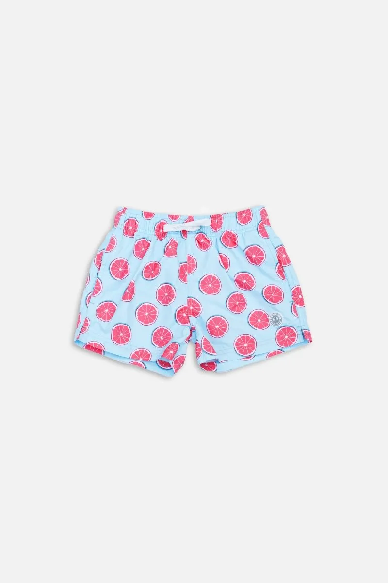 BOY SWIM SHORTS - Sweet Pomelo light blue