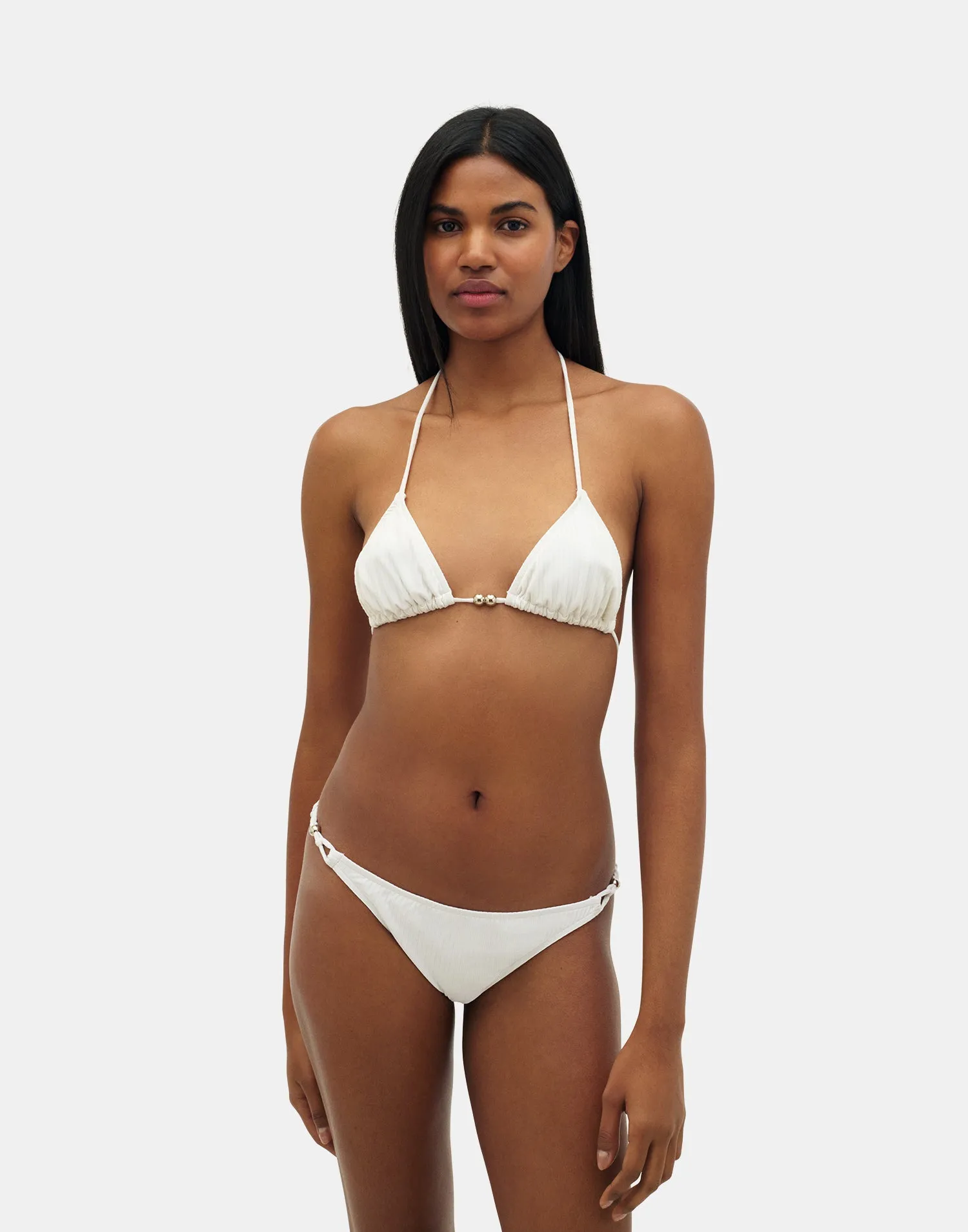 Braga bikini blanco