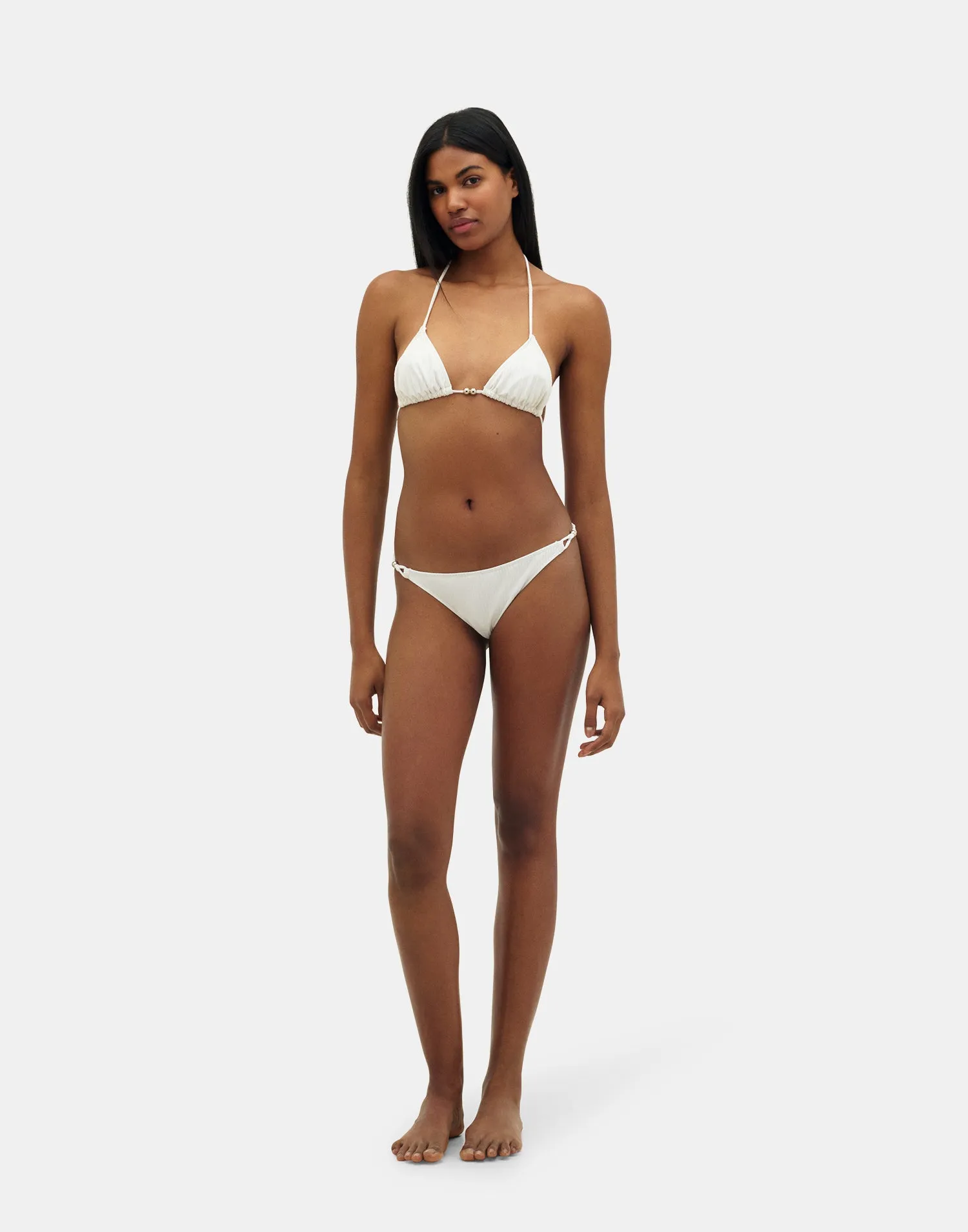 Braga bikini blanco