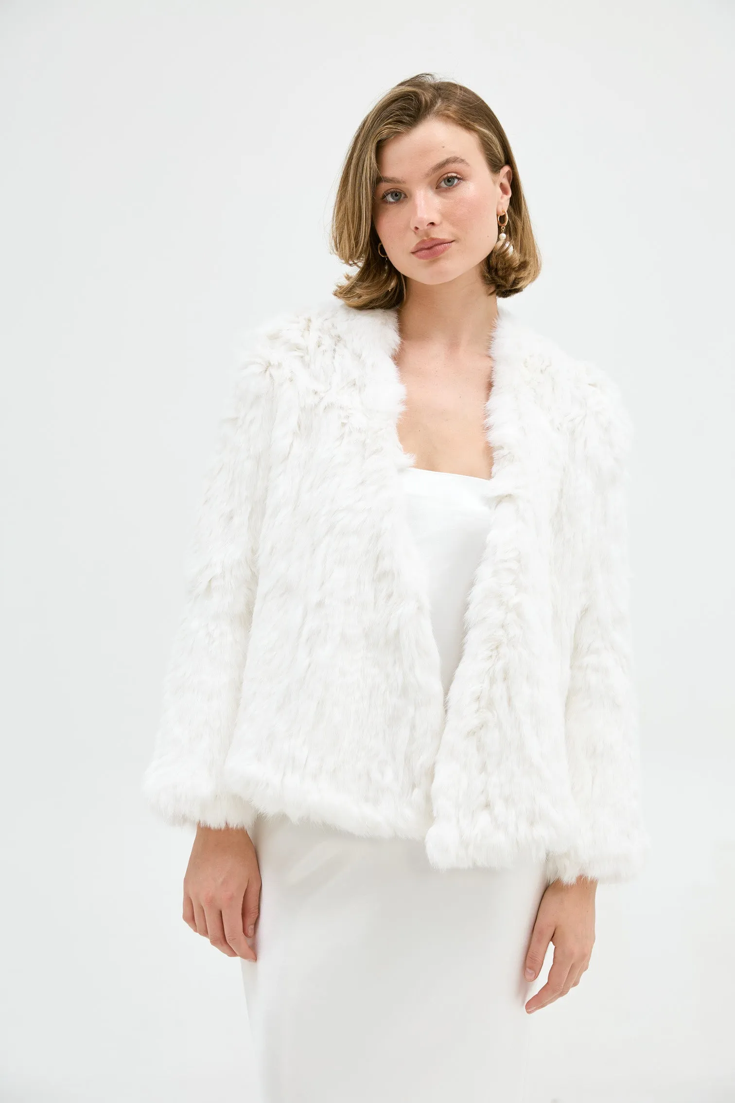 Bridal Valencia Jacket - White