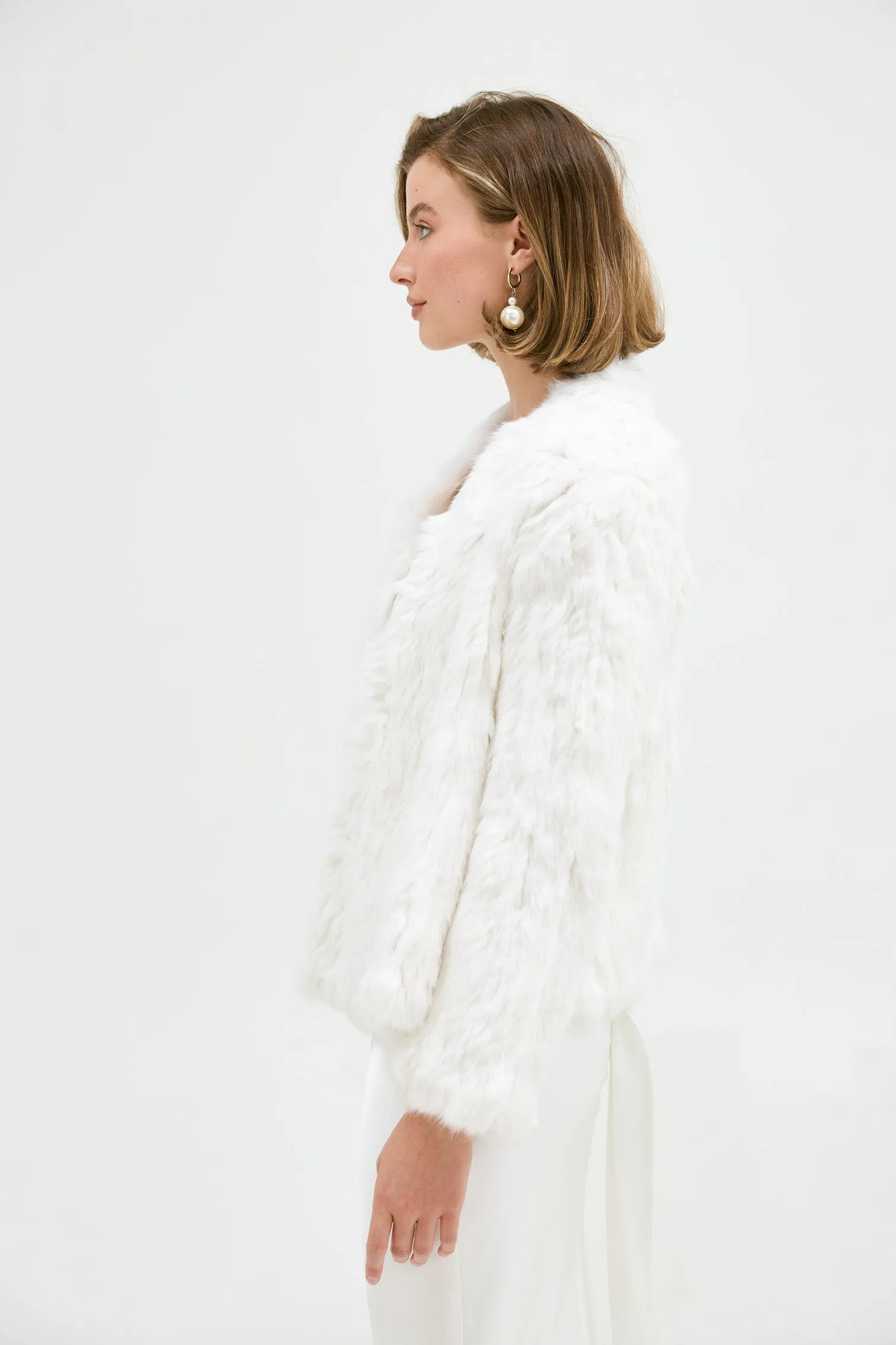 Bridal Valencia Jacket - White