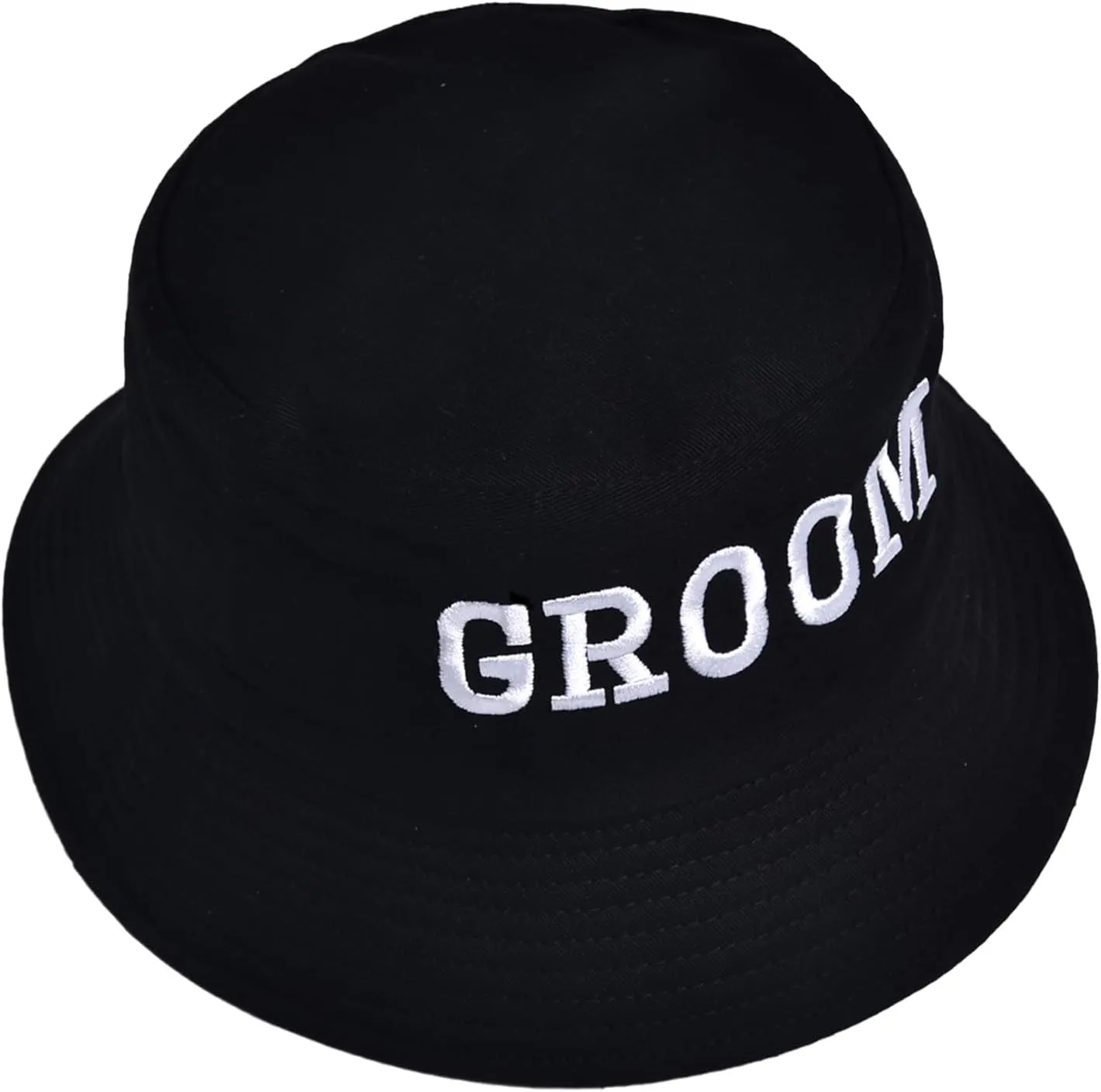 Bride Bucket Hat for Bachelorette Party Embroidered Sun Hat Bridal Shower Bride to be Gift White