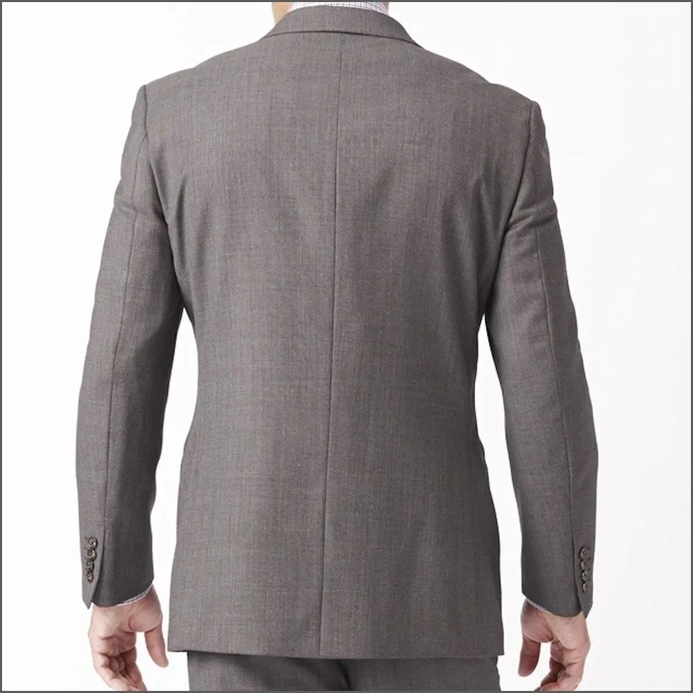 Brook Taverner Dawlish Charcoal Birdseye Super 110's Suit==
