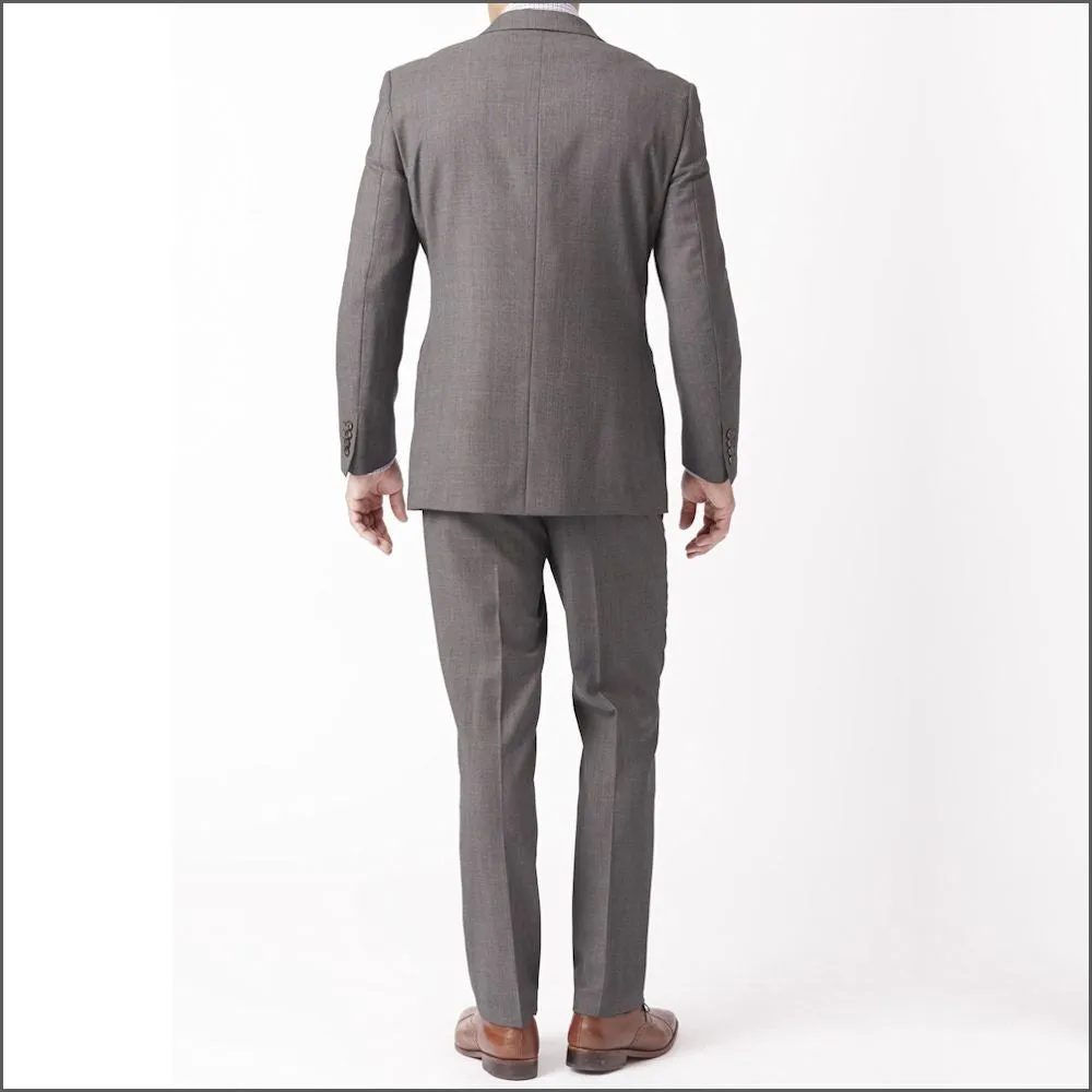 Brook Taverner Dawlish Charcoal Birdseye Super 110's Suit==