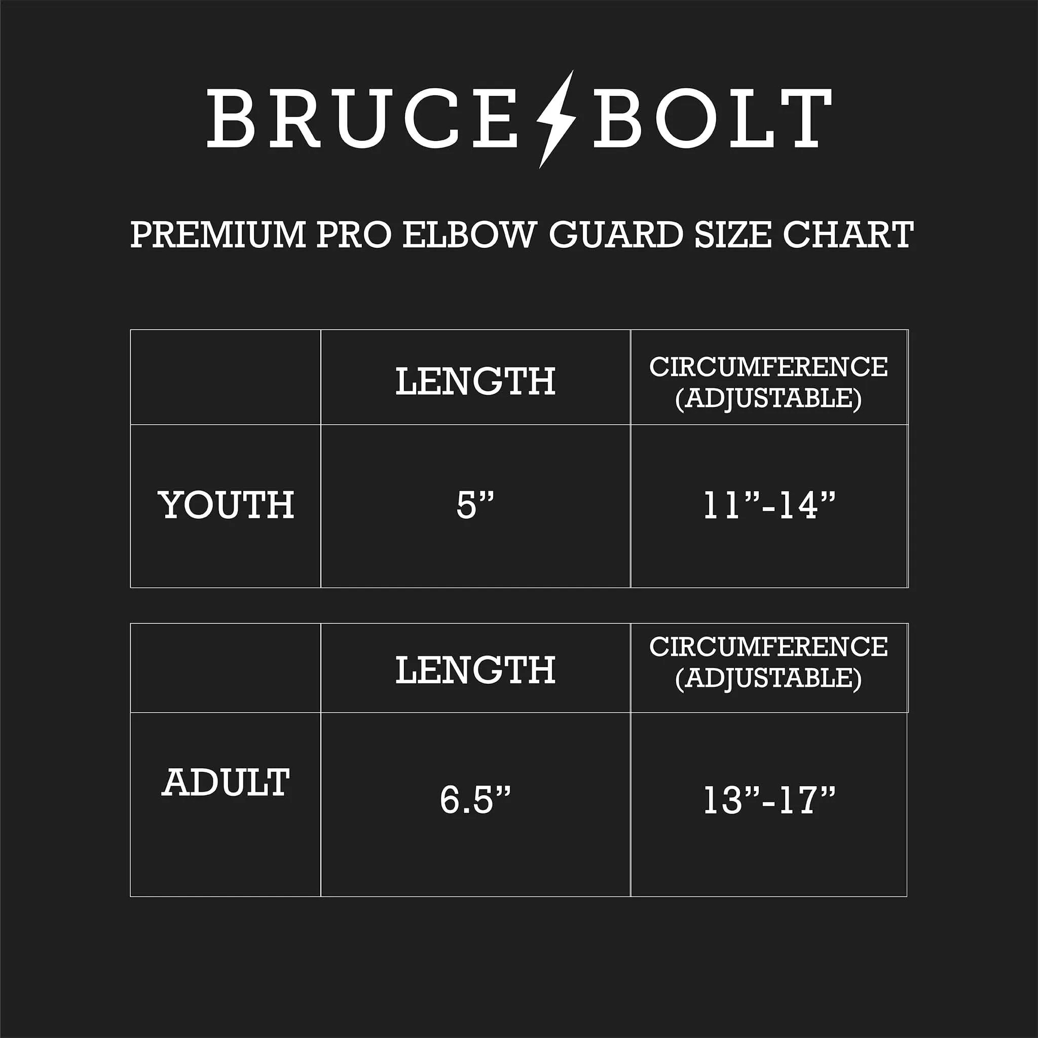 BRUCE BOLT Original Series Elbow Guard - ROYAL