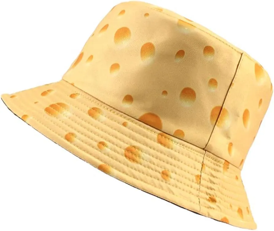 Bucket Hat Beach Sun Hat Fishing Hat for Women Men, Outdoor Travel Reversible Double Side Wear Fisherman Hat