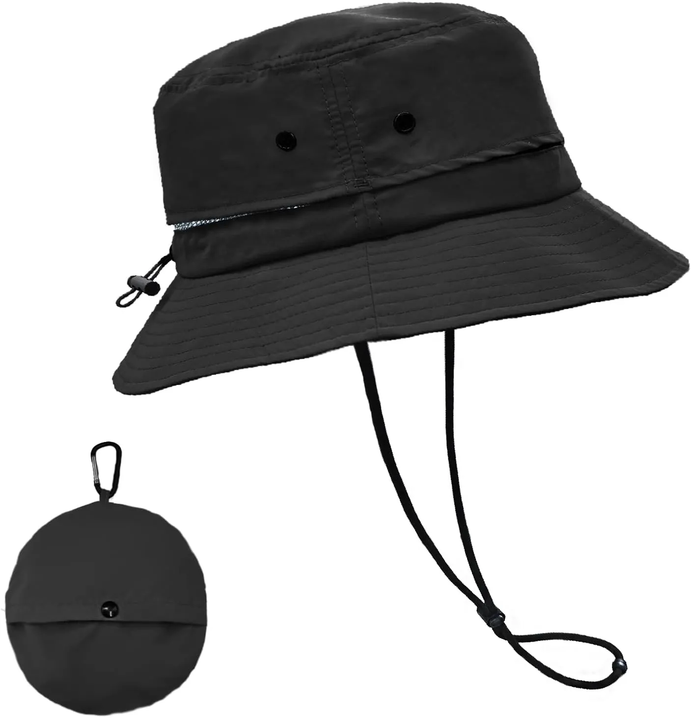 Bucket Hat for Men Packable Sun hat Quick Dry Mesh Breathable UV Protection Boonie Hat for Fishing Hiking Beach Safari