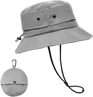 Bucket Hat for Men Packable Sun hat Quick Dry Mesh Breathable UV Protection Boonie Hat for Fishing Hiking Beach Safari