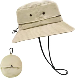 Bucket Hat for Men Packable Sun hat Quick Dry Mesh Breathable UV Protection Boonie Hat for Fishing Hiking Beach Safari