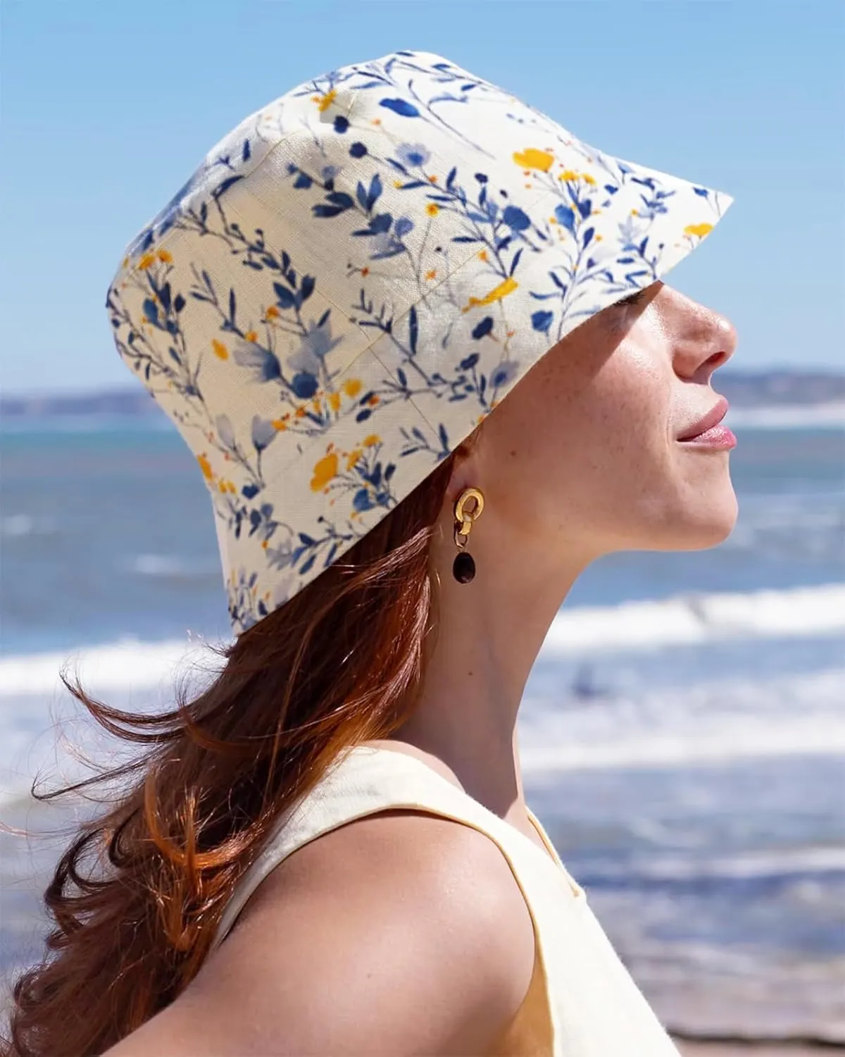 Bucket Hat Unisex for Men Women Funny Fashion Fishing Hat Cute Fisherman Cap