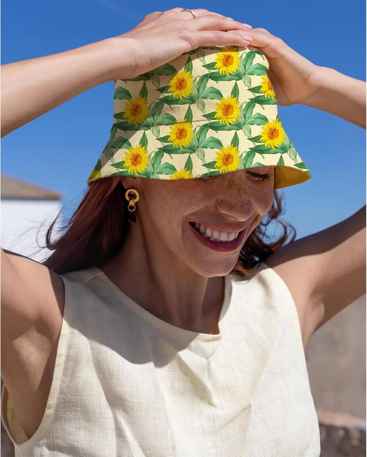 Bucket Hat Unisex for Men Women Funny Fashion Fishing Hat Cute Fisherman Cap