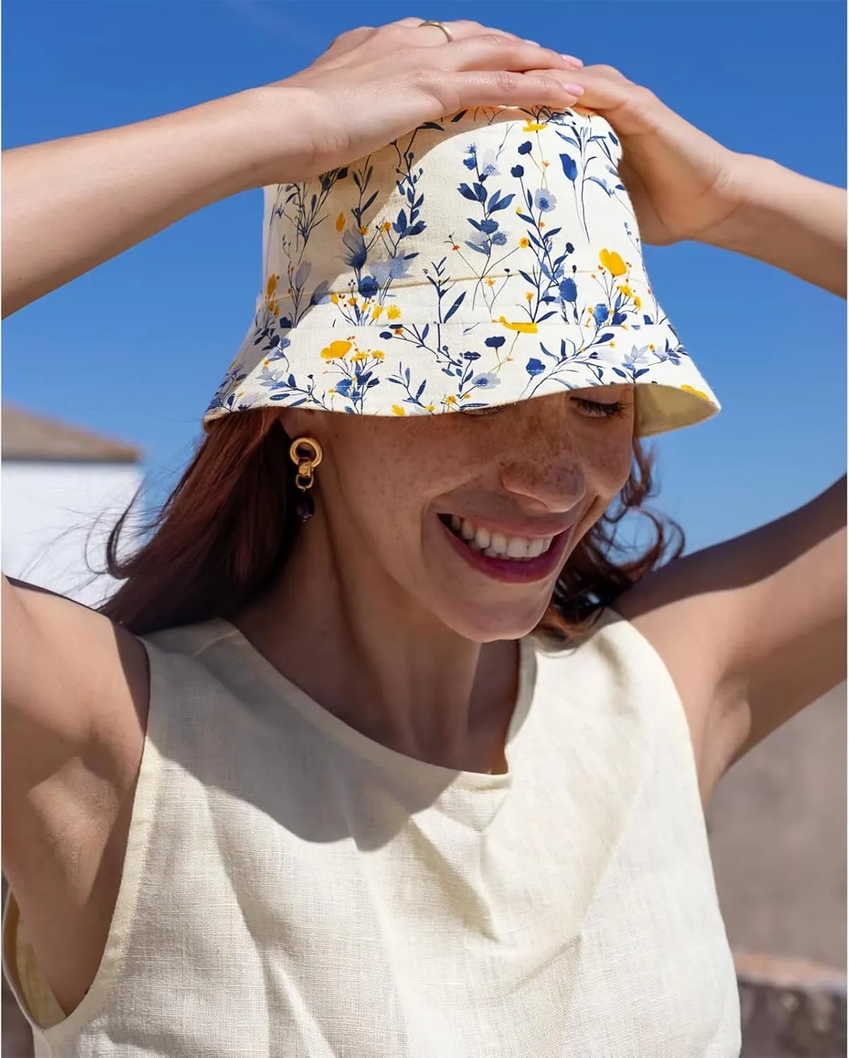 Bucket Hat Unisex for Men Women Funny Fashion Fishing Hat Cute Fisherman Cap