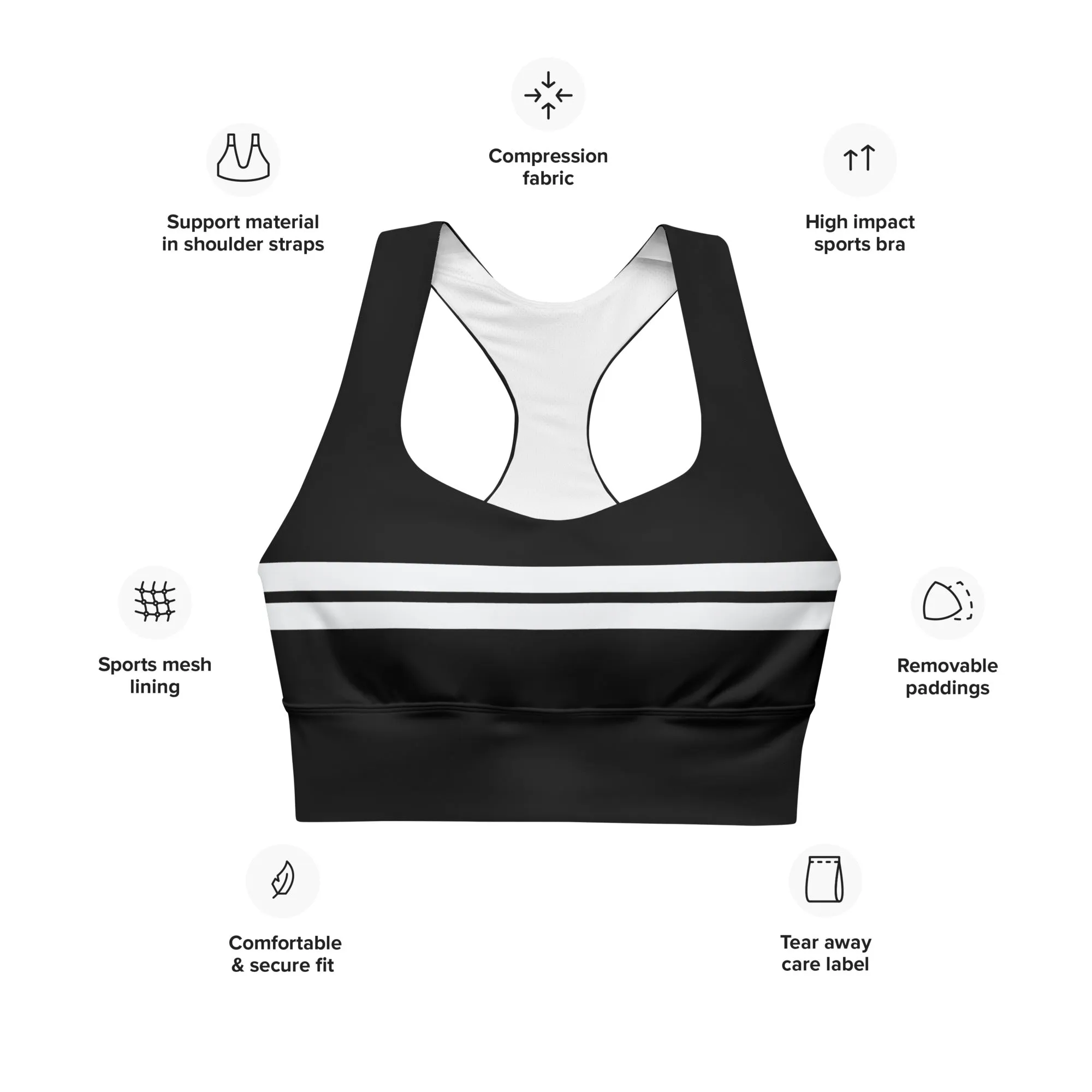 Buttery Soft & Supportive Sports Bra, lioness-love
