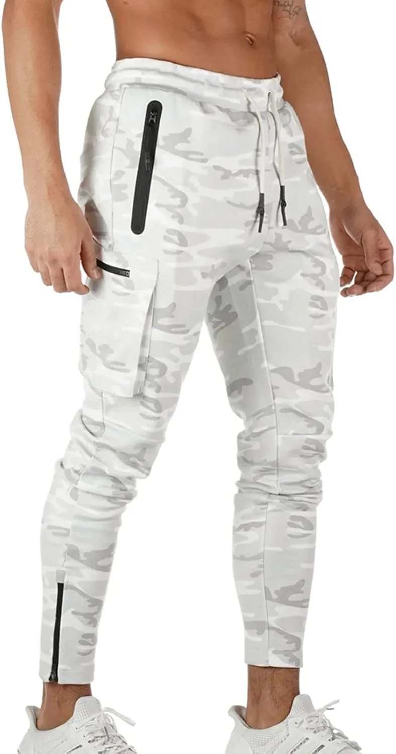 Cargo Trousers for Men Clothes Japanese Streetwear Men's Sweatpants Performance Open Bottom Workout Quick Dry Pants
