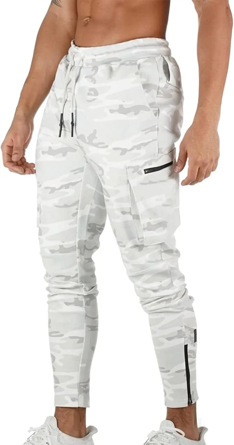 Cargo Trousers for Men Clothes Japanese Streetwear Men's Sweatpants Performance Open Bottom Workout Quick Dry Pants