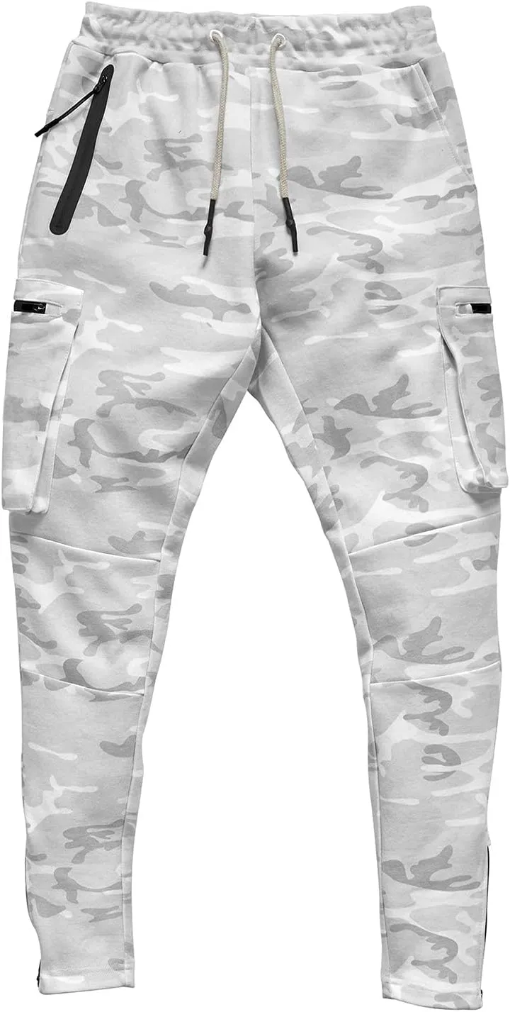 Cargo Trousers for Men Clothes Japanese Streetwear Men's Sweatpants Performance Open Bottom Workout Quick Dry Pants