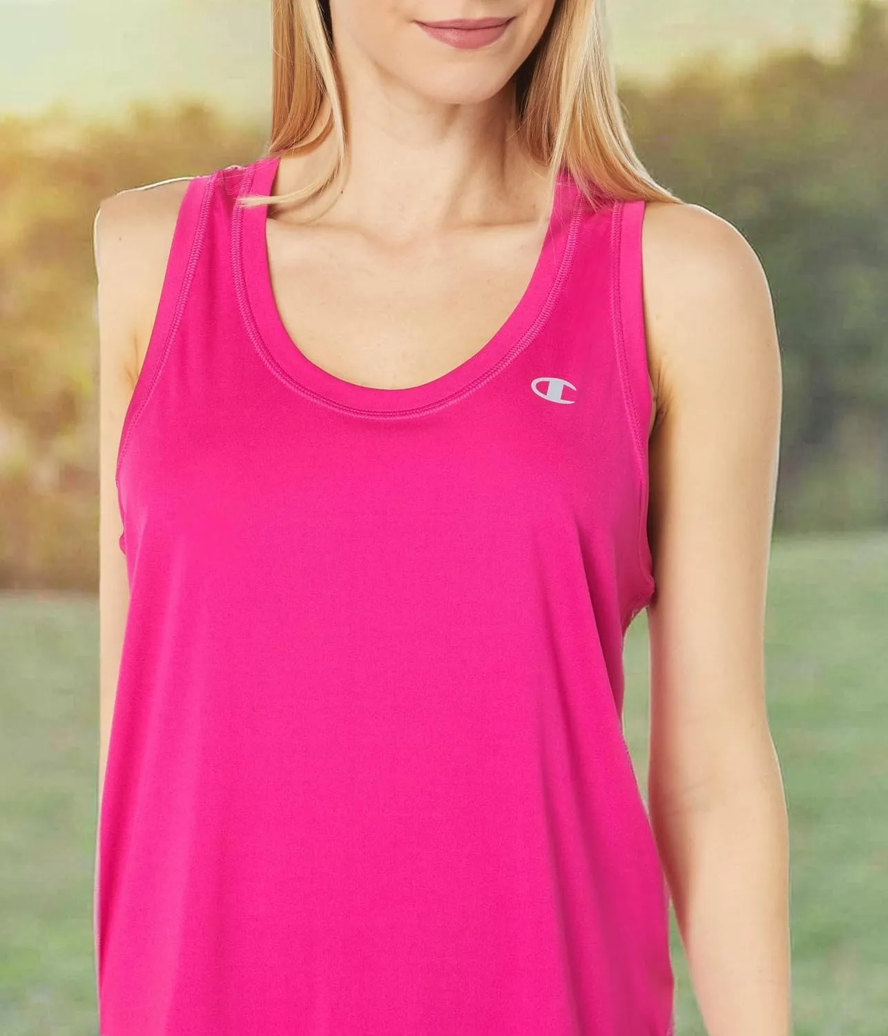 Champion Women's Tank Top, Classic Sport Tank, Moisture Wicking, Athletic Tank Top for Women