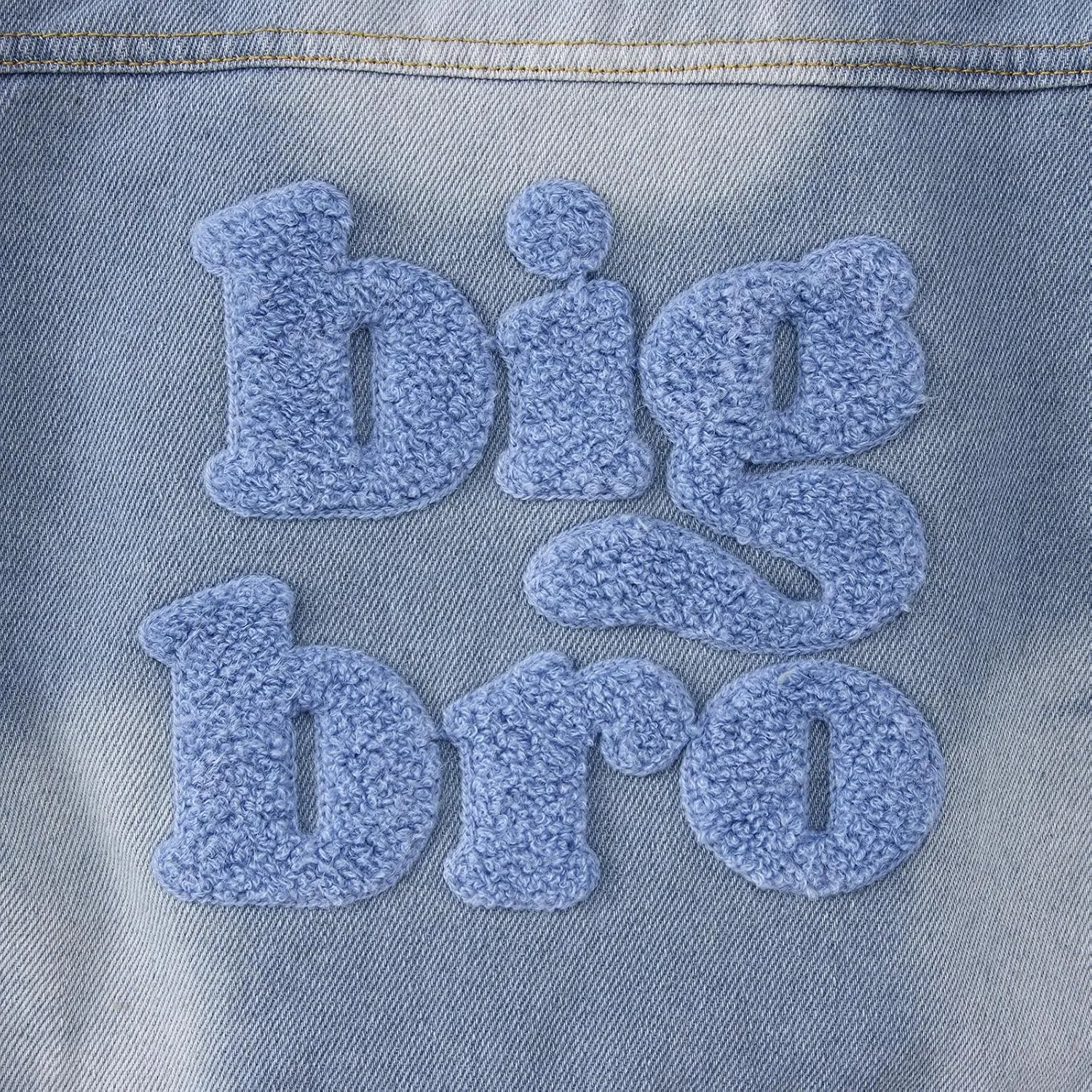 CM C&M WODRO Toddler Boys Girls Denim Jacket Big Brother Sister Embroidery Kids Jeans Jacket Top Button Down Coat Outerwear