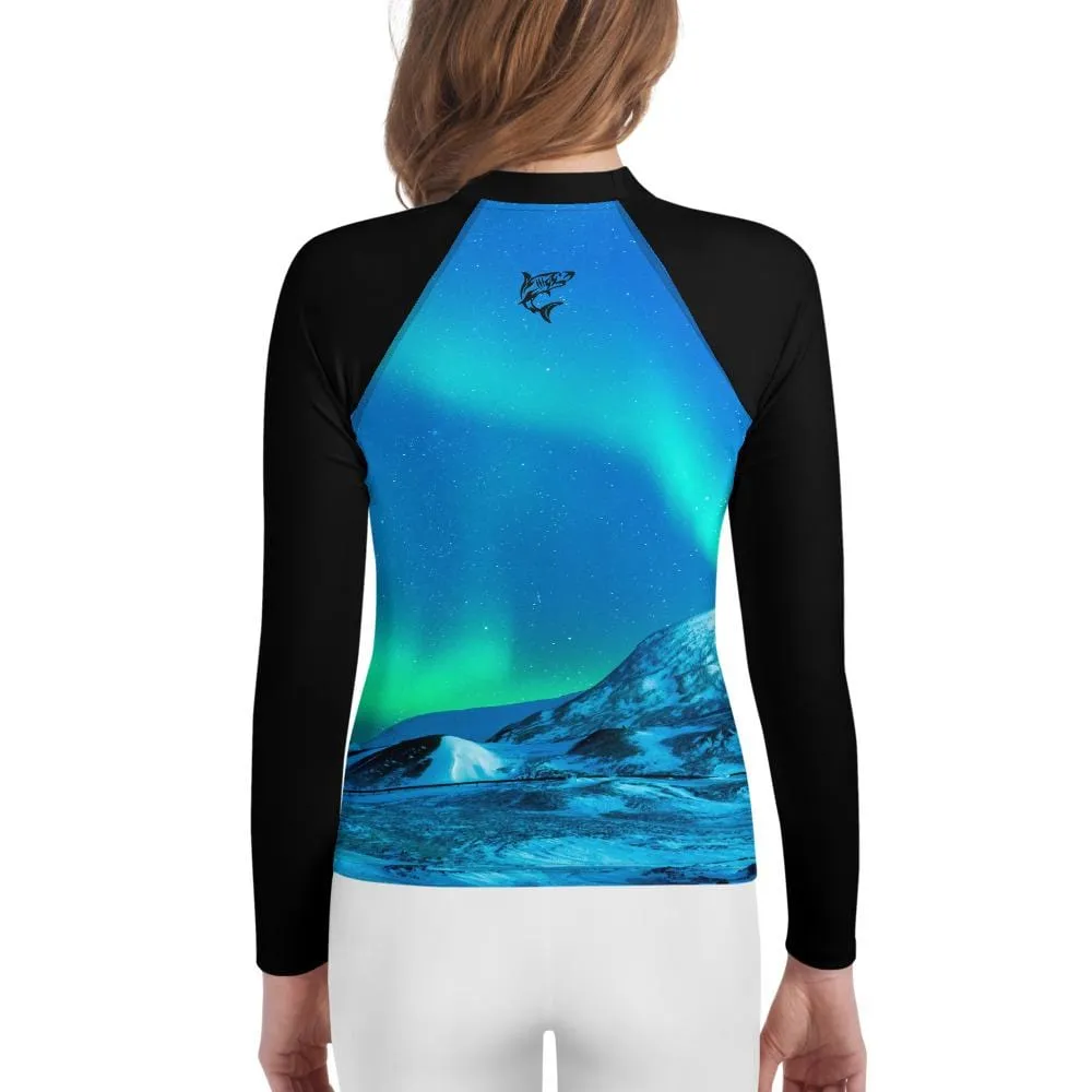 Cosmic Aurora ~ Youth Rash Guard