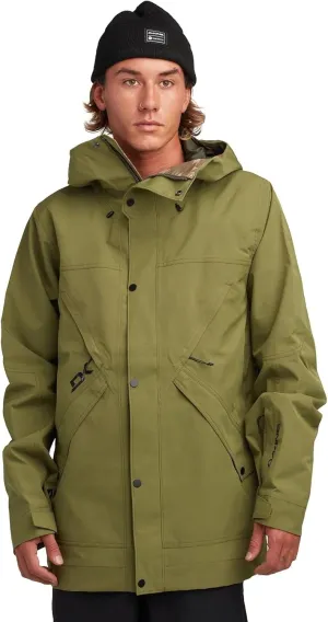 Dakine Men's Scout Jacket, Hooded Winter Coat (US, Alpha, Small, Regular, Regular, Gnarled Juniper)
