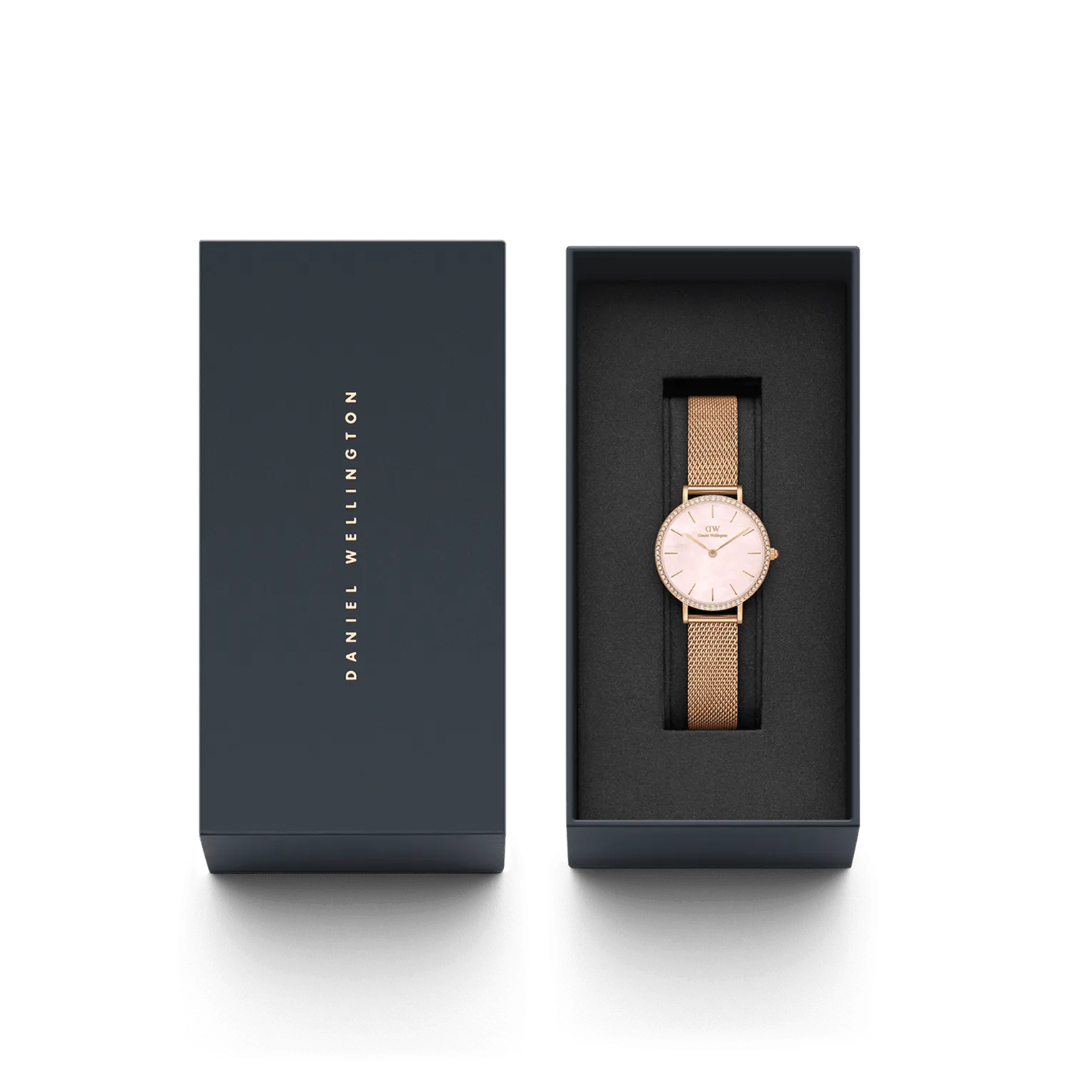 Daniel Wellington Petite Lumine 28mm Bezel Melrose Pink Watch DW00100663