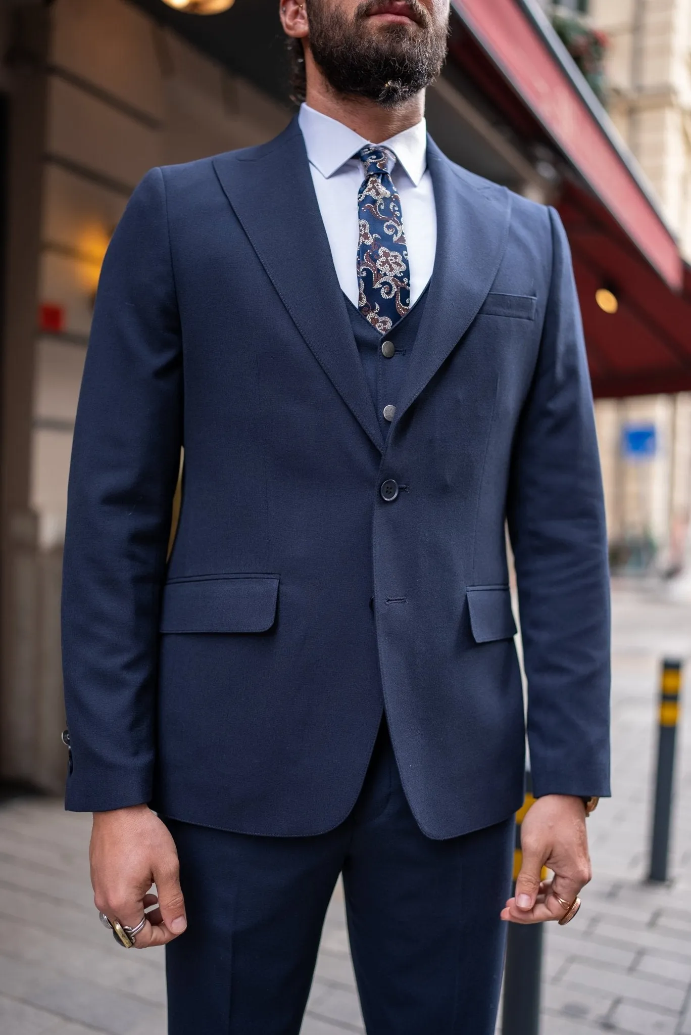 Dark blue Majesty Suit